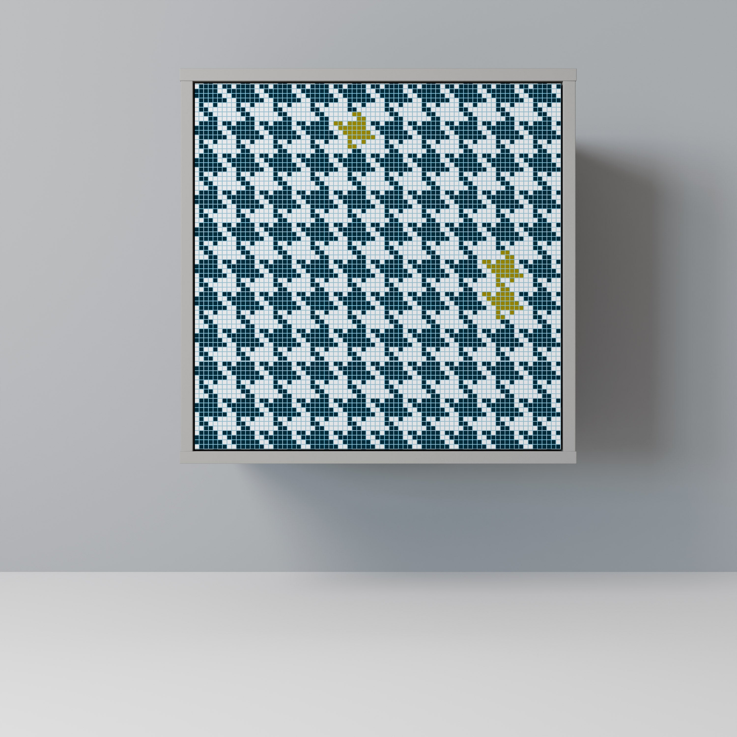 OUT OF CONTEXT Komoda 1-drzwiowa korpus Szary