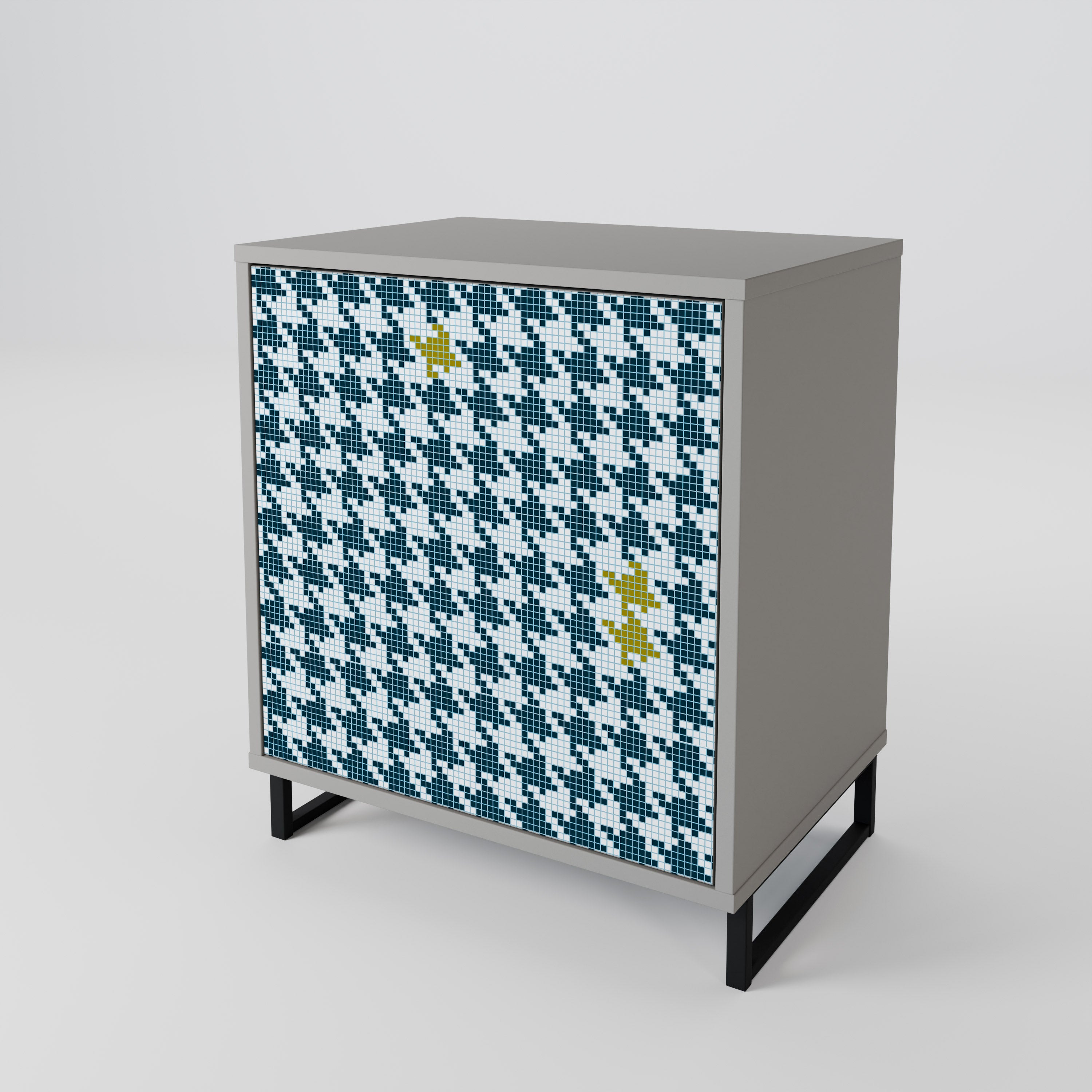 OUT OF CONTEXT Komoda 1-drzwiowa korpus Szary