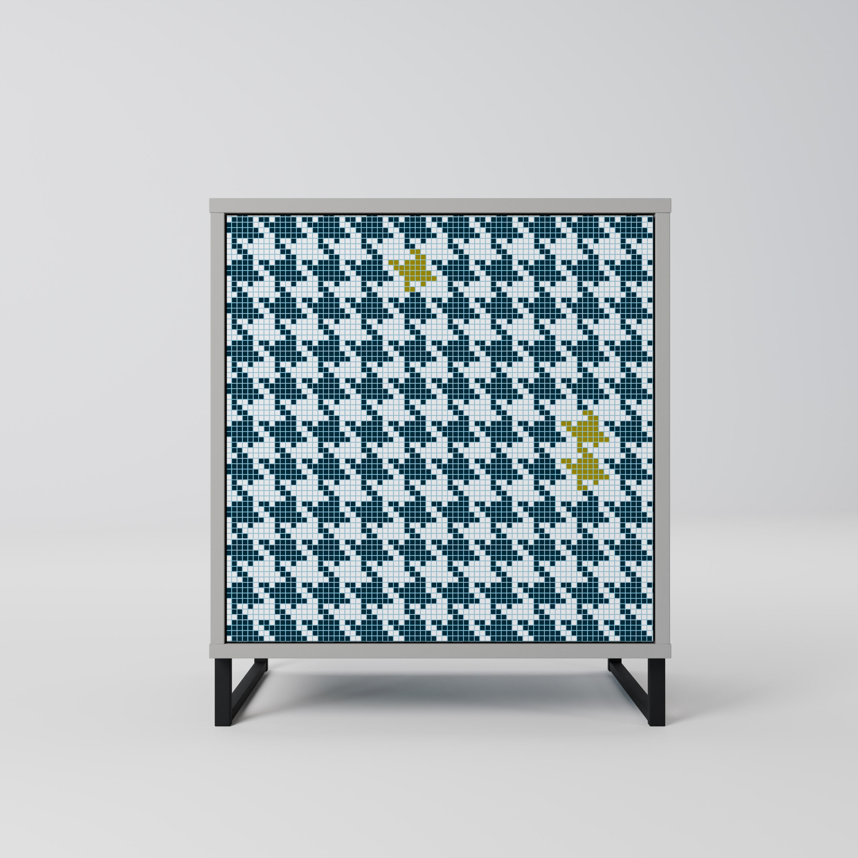 OUT OF CONTEXT Komoda 1-drzwiowa korpus Szary