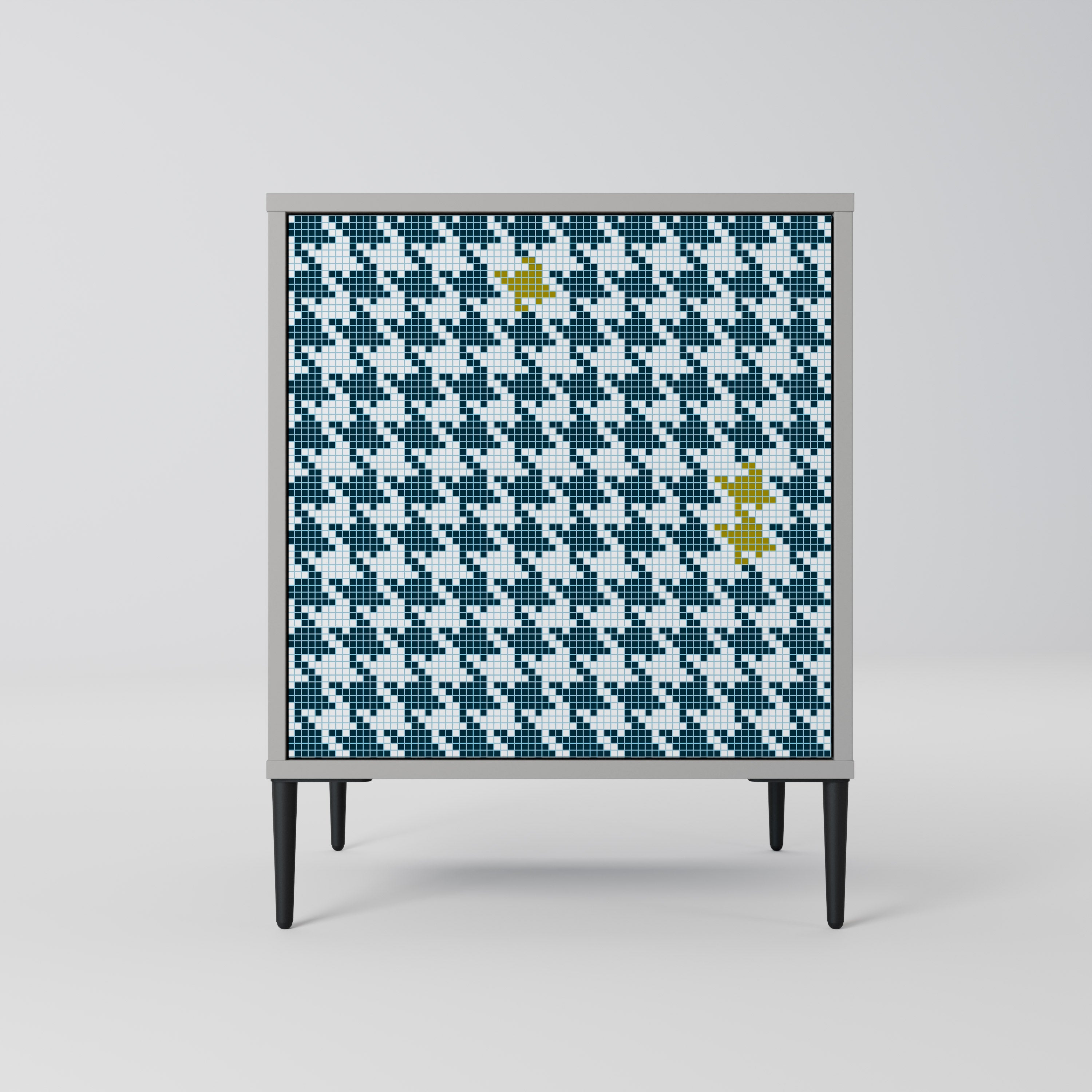 OUT OF CONTEXT Komoda 1-drzwiowa korpus Szary