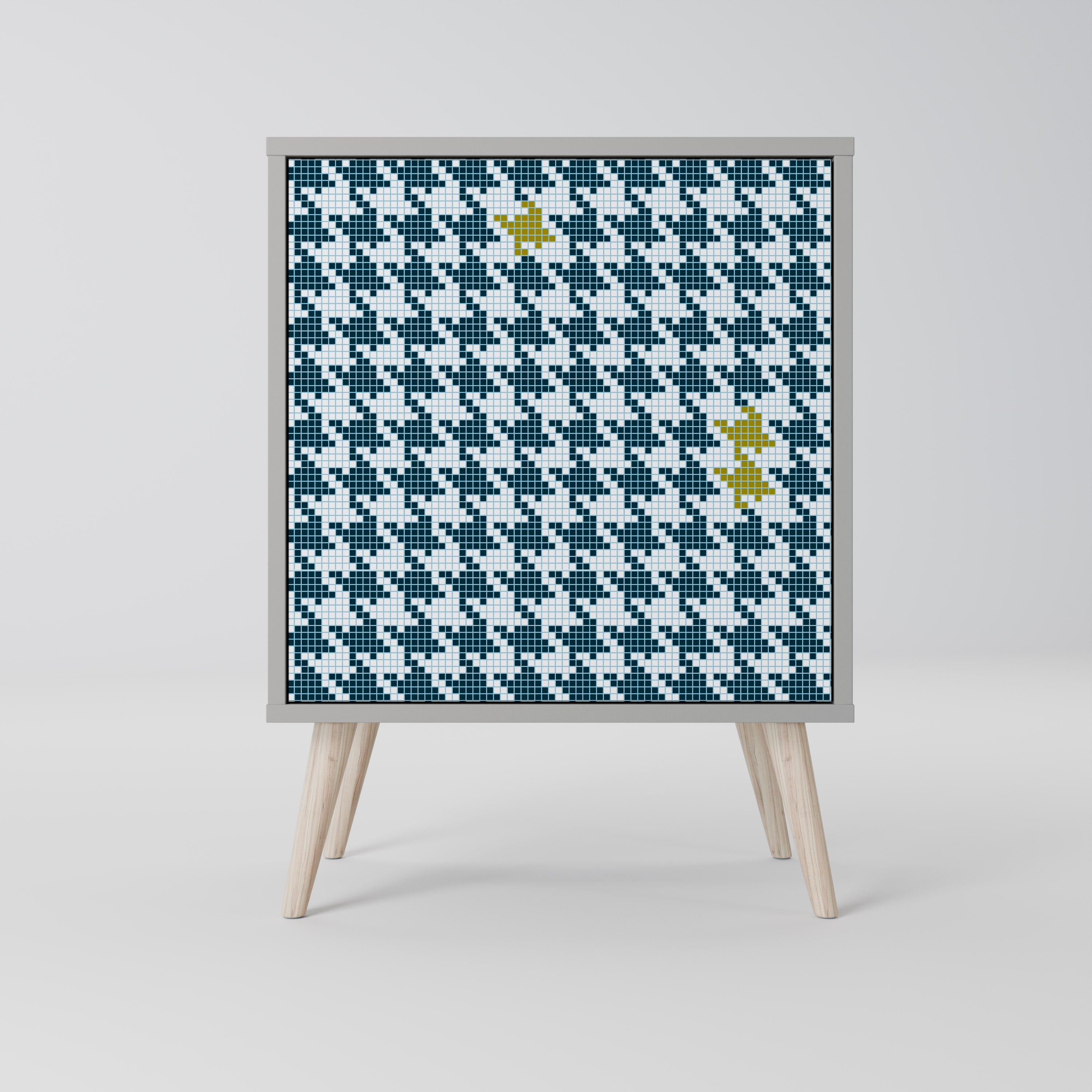 OUT OF CONTEXT Komoda 1-drzwiowa korpus Szary