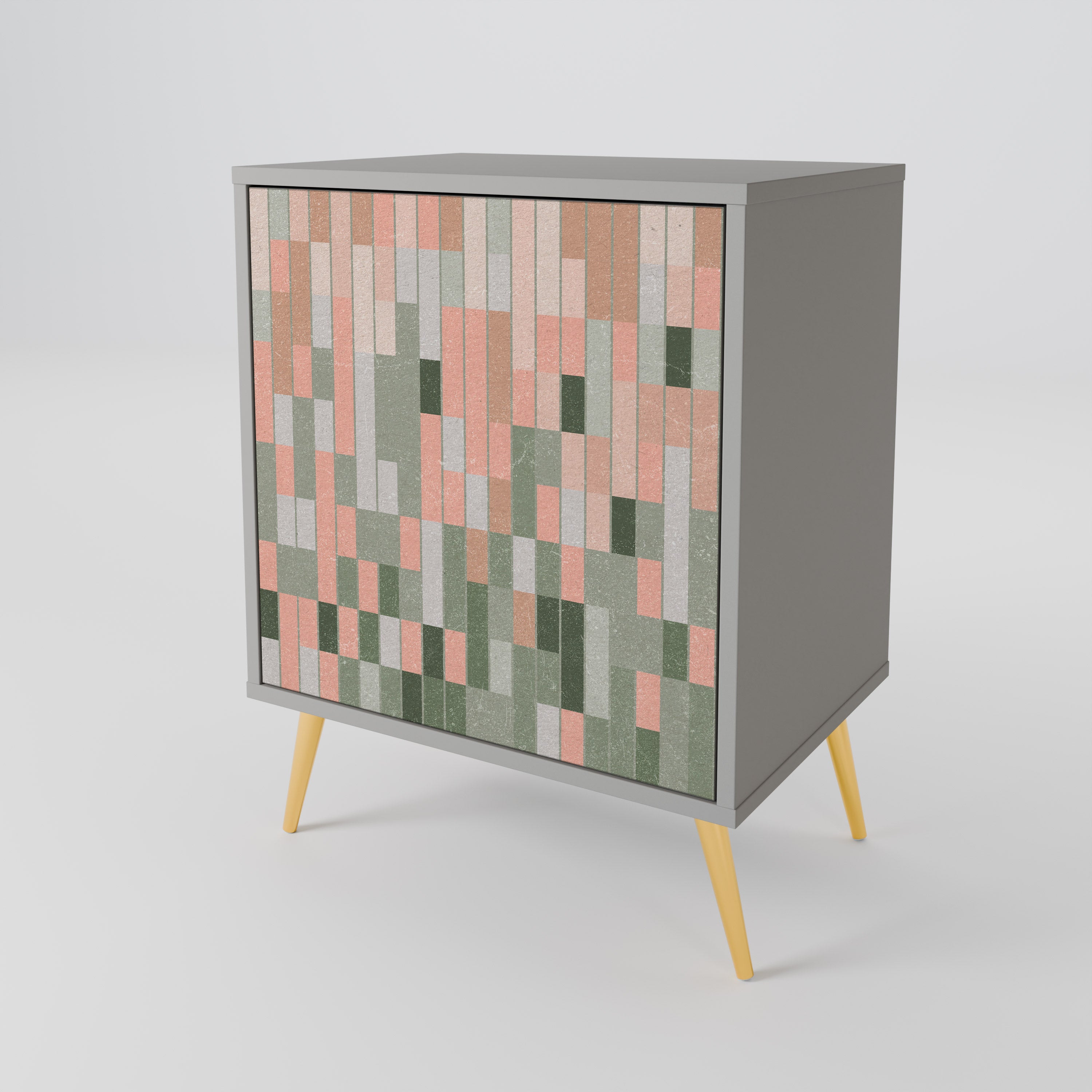 BUILDING THE FUTURE Komoda 1-drzwiowa korpus Szary