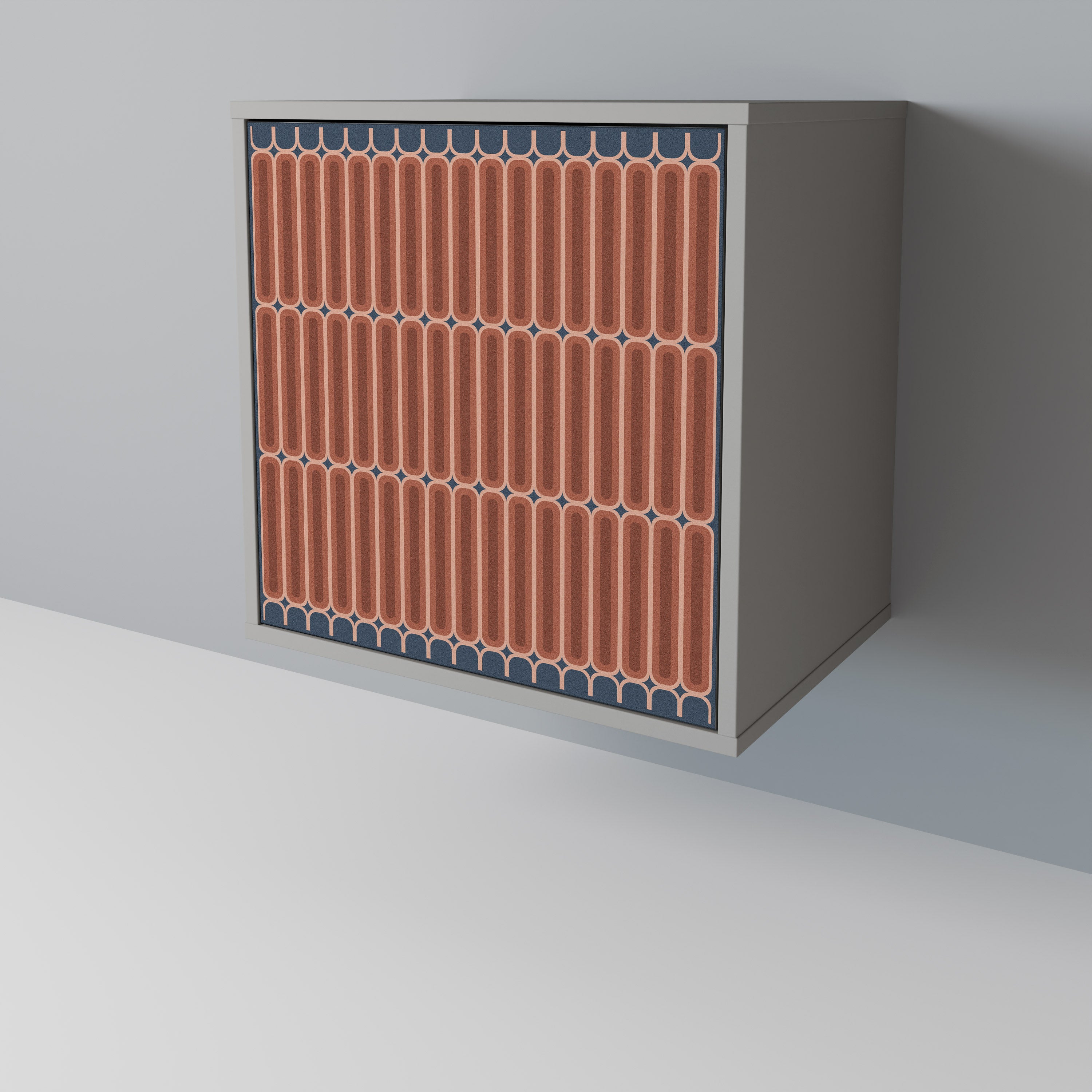 HYPNOTIC GATE Komoda 1-drzwiowa korpus Szary