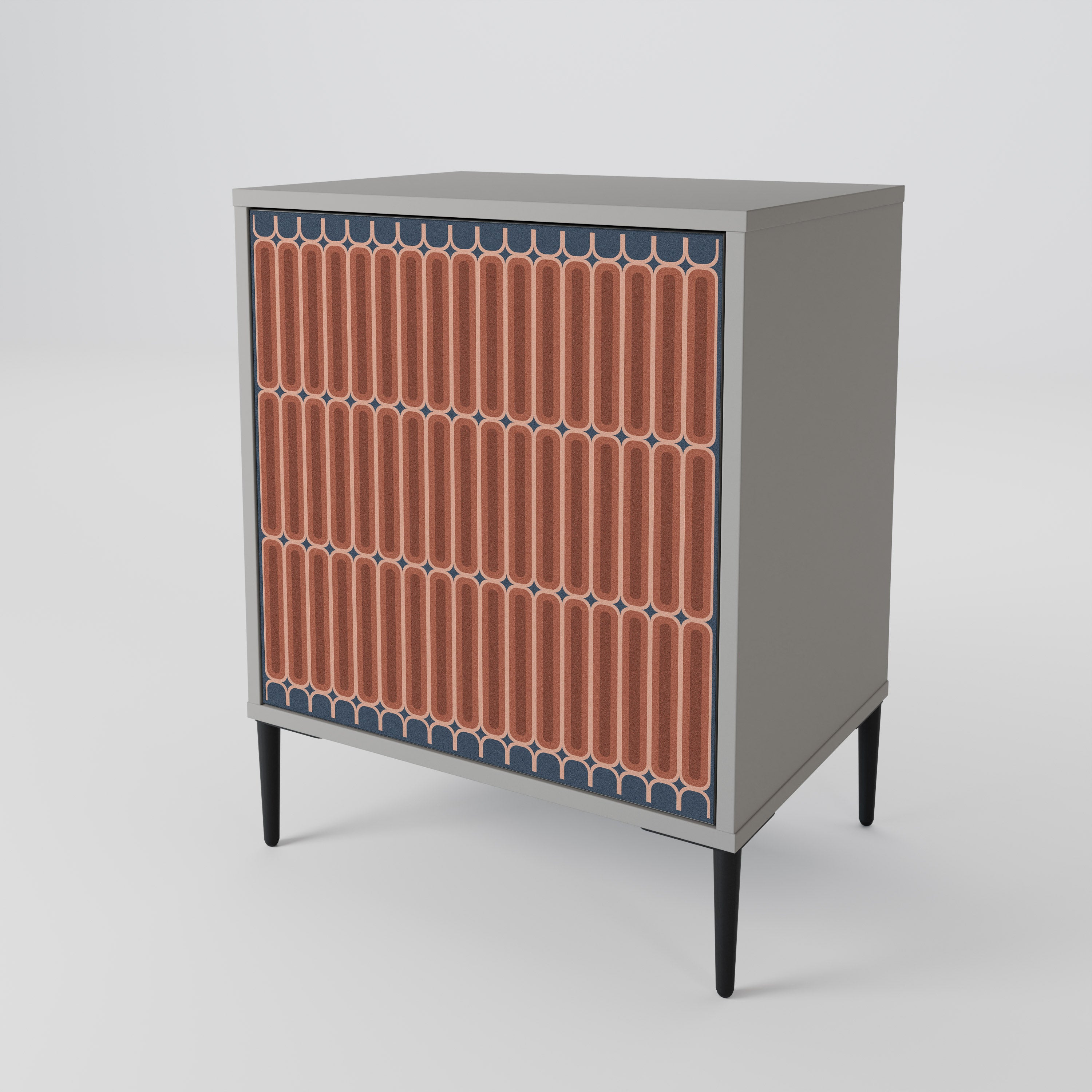 HYPNOTIC GATE Komoda 1-drzwiowa korpus Szary