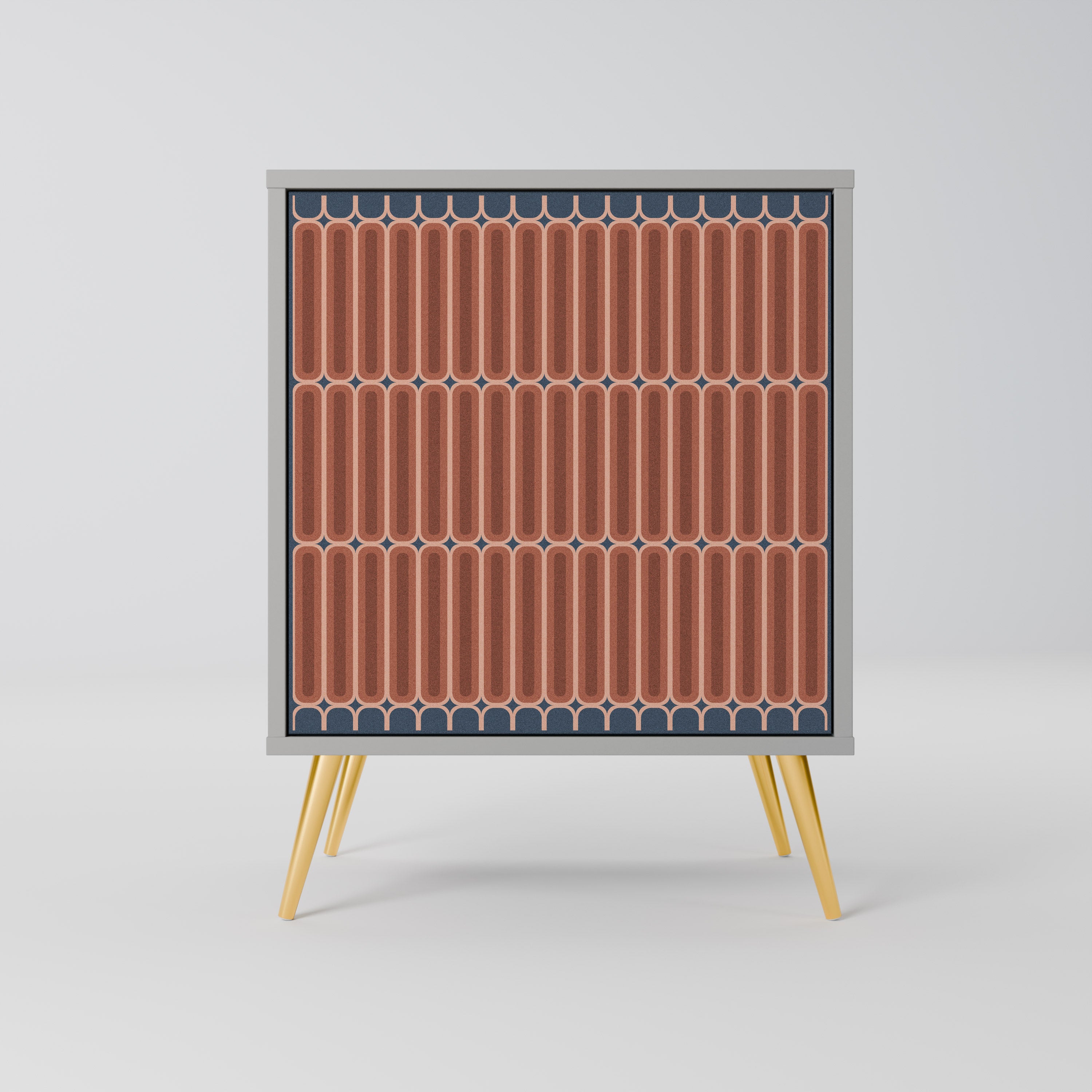 HYPNOTIC GATE Komoda 1-drzwiowa korpus Szary