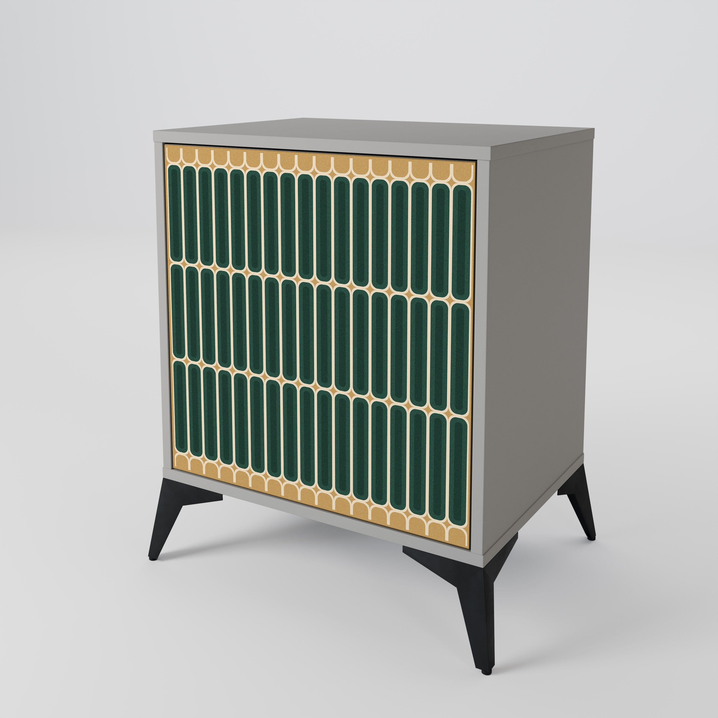 ILUSION GATE Komoda 1-drzwiowa korpus Szary