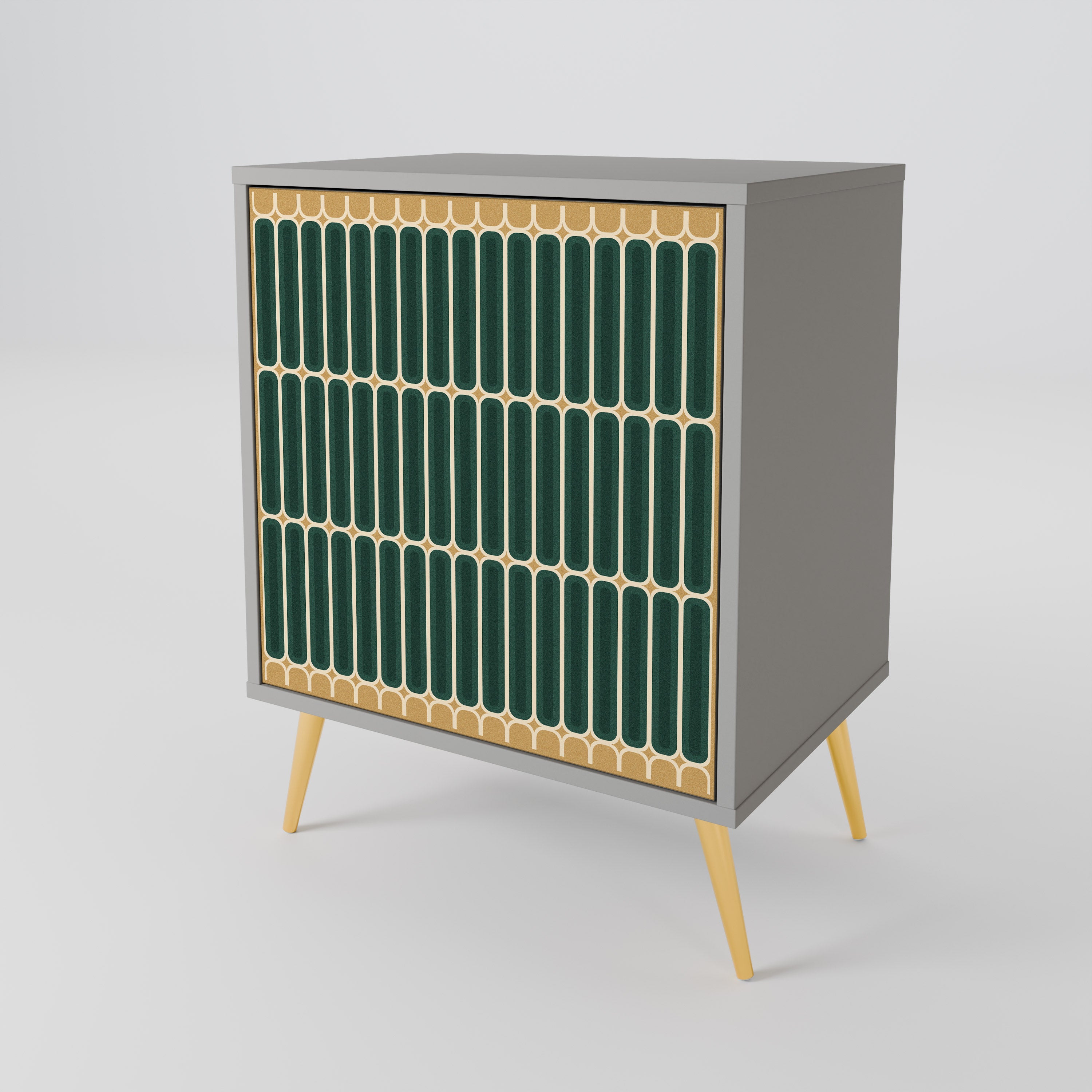 ILUSION GATE Komoda 1-drzwiowa korpus Szary