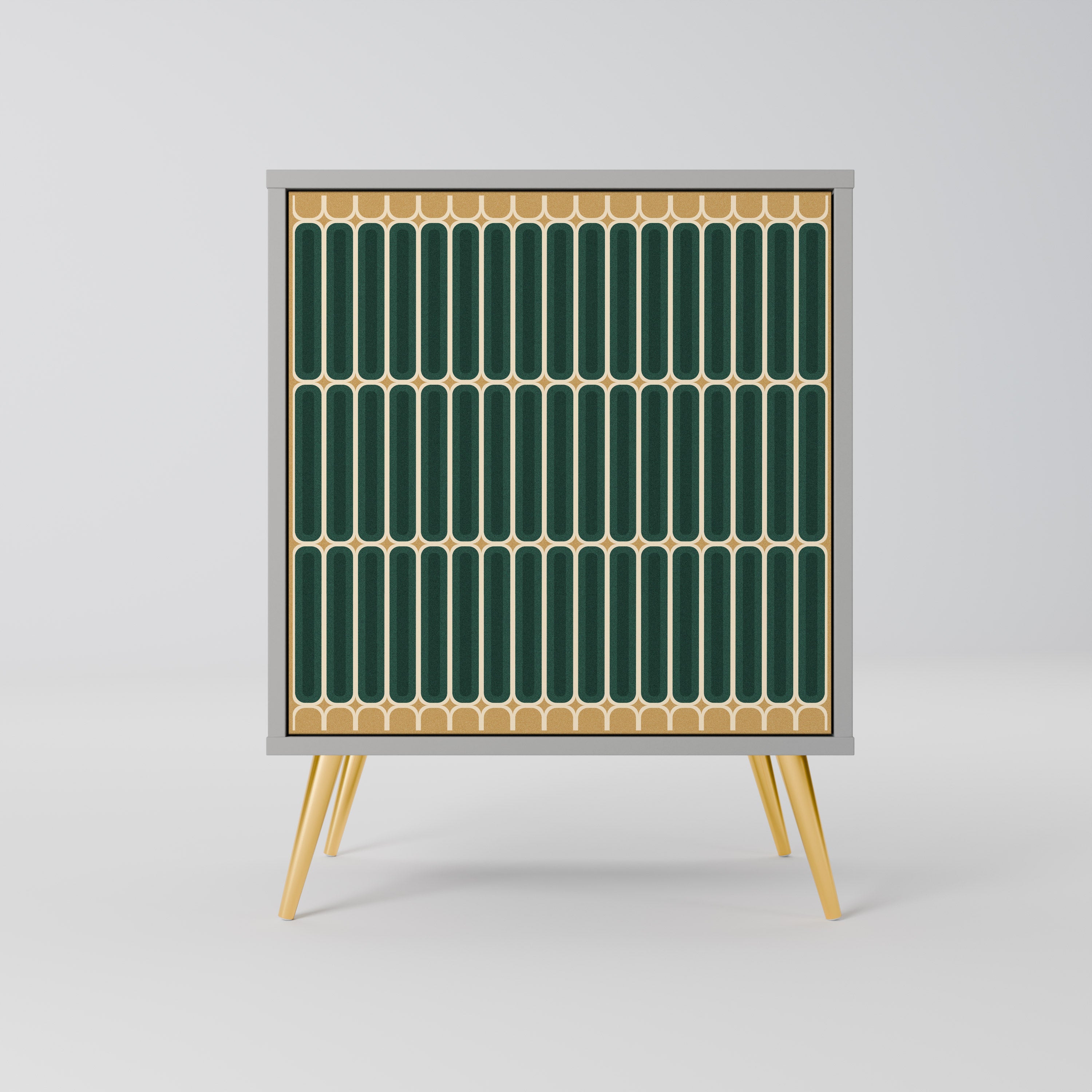 ILUSION GATE Komoda 1-drzwiowa korpus Szary