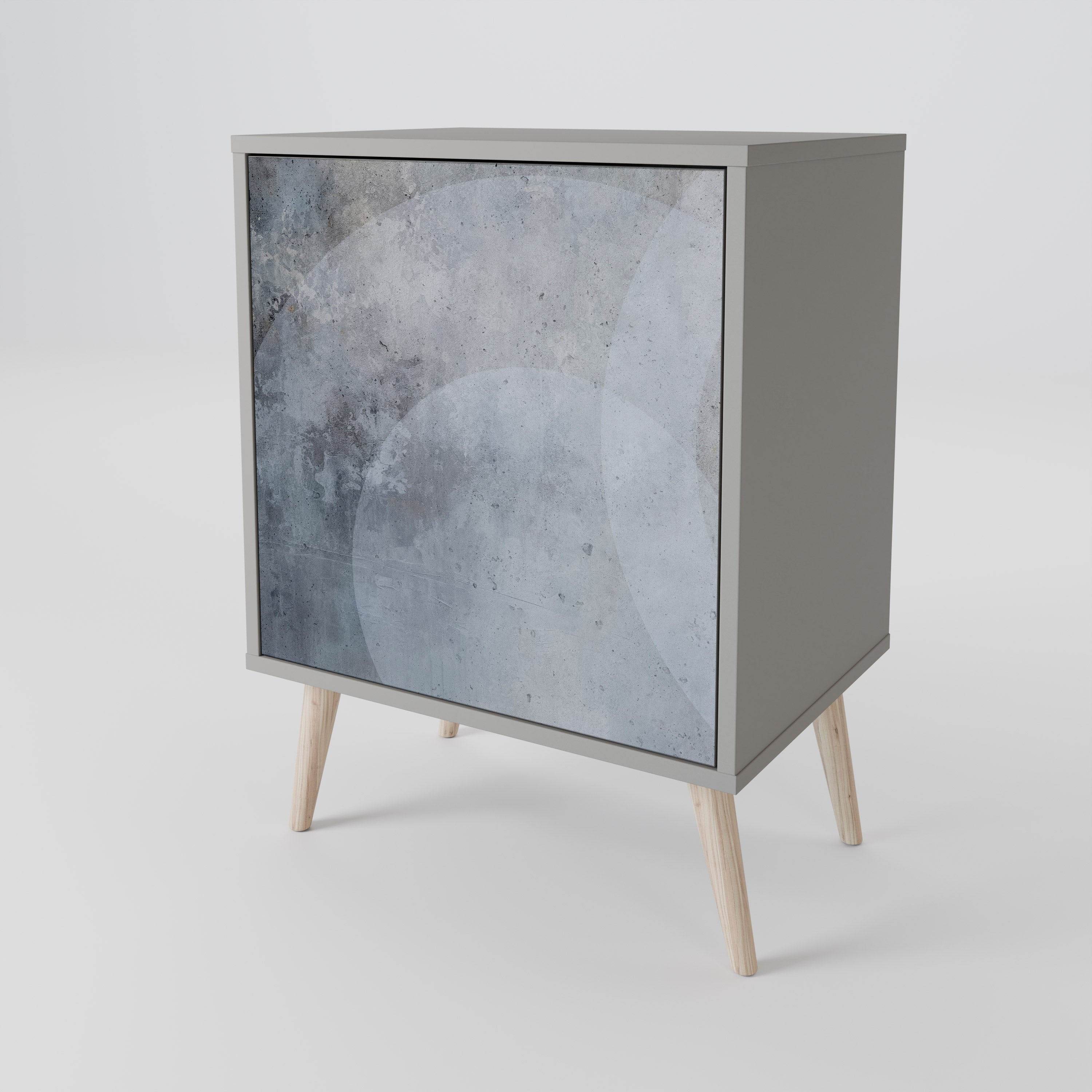 MUTED ARC Komoda 1-drzwiowa korpus Szary