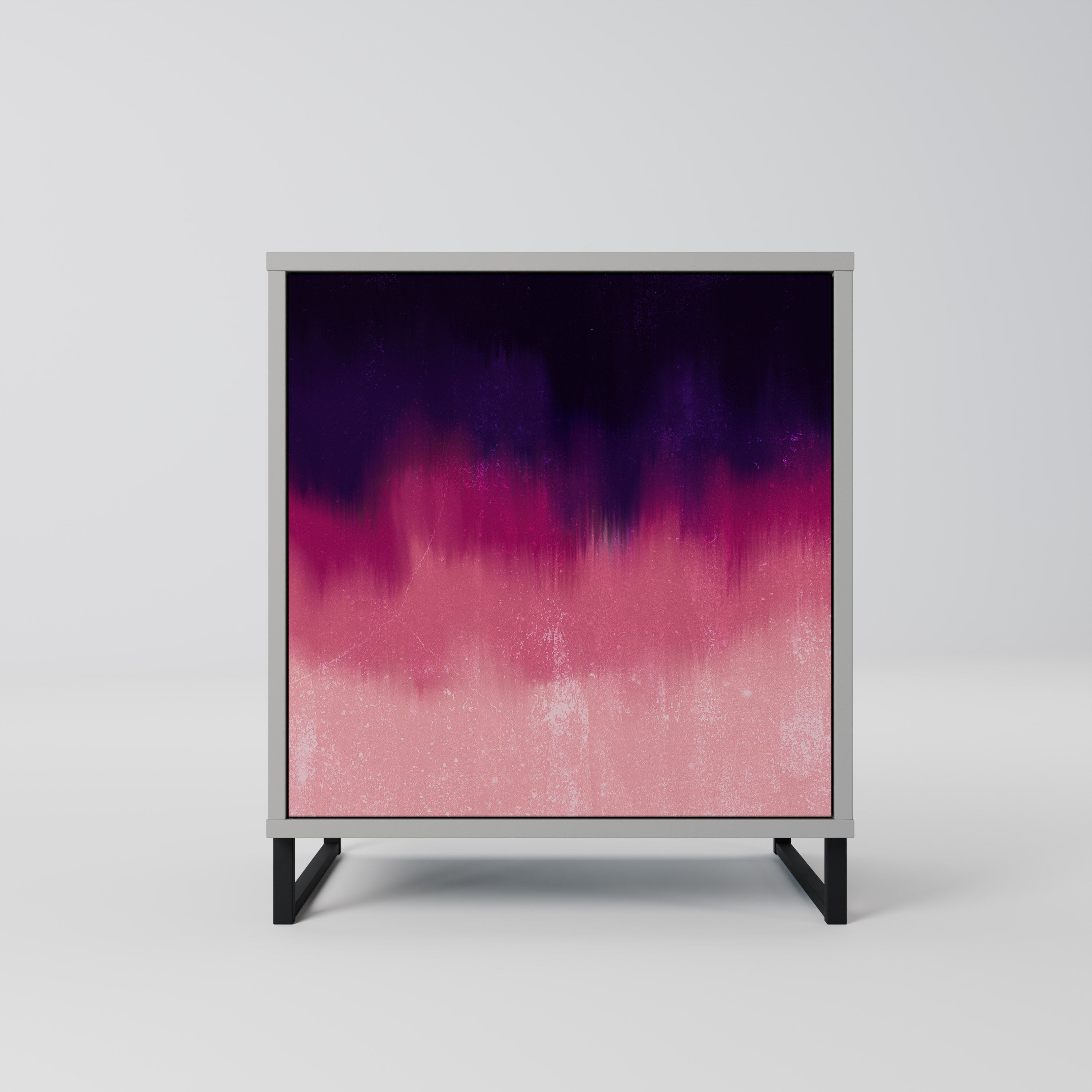 AURORA BOREALIS Komoda 1-drzwiowa korpus Szary