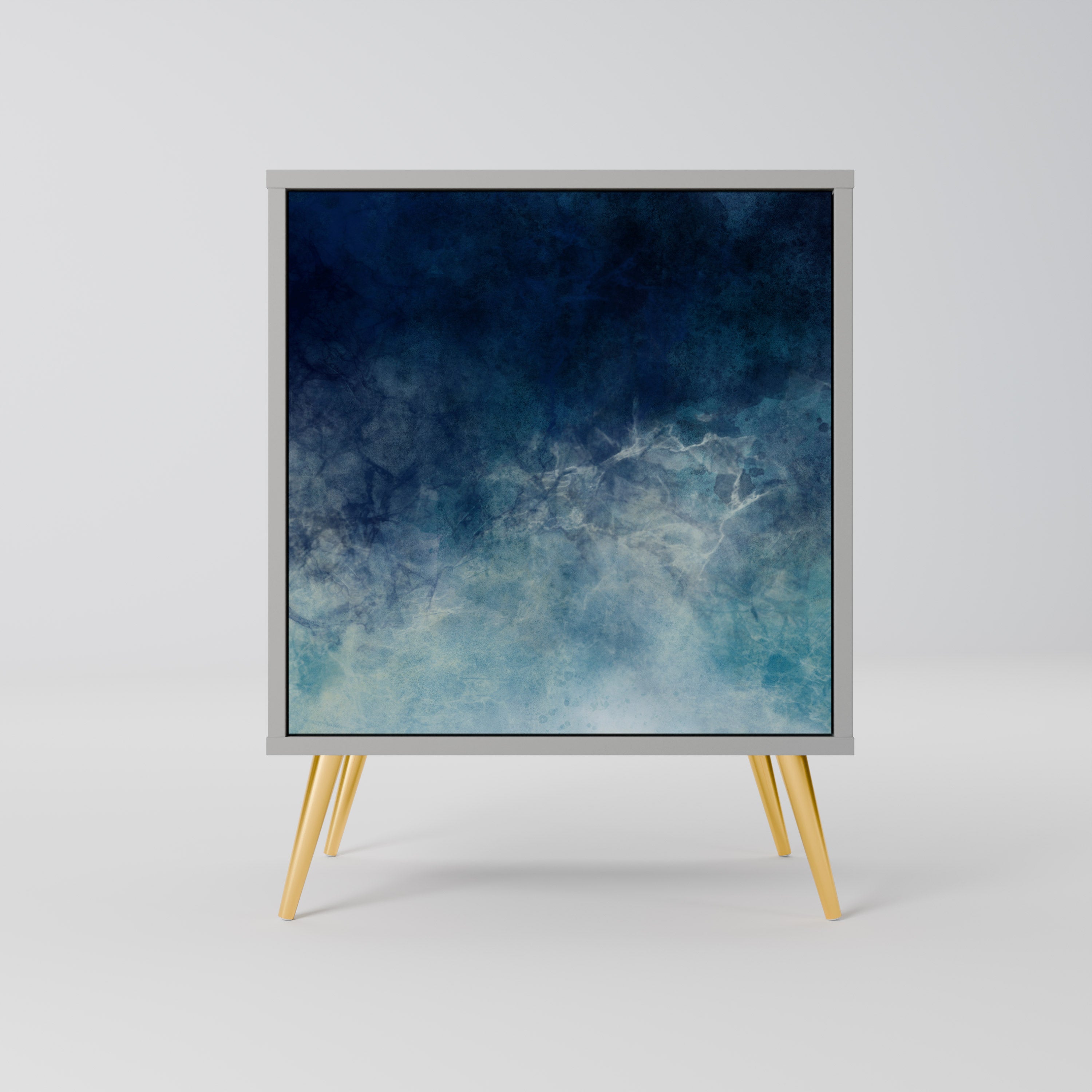 CELESTIAL FALL Komoda 1-drzwiowa korpus Szary