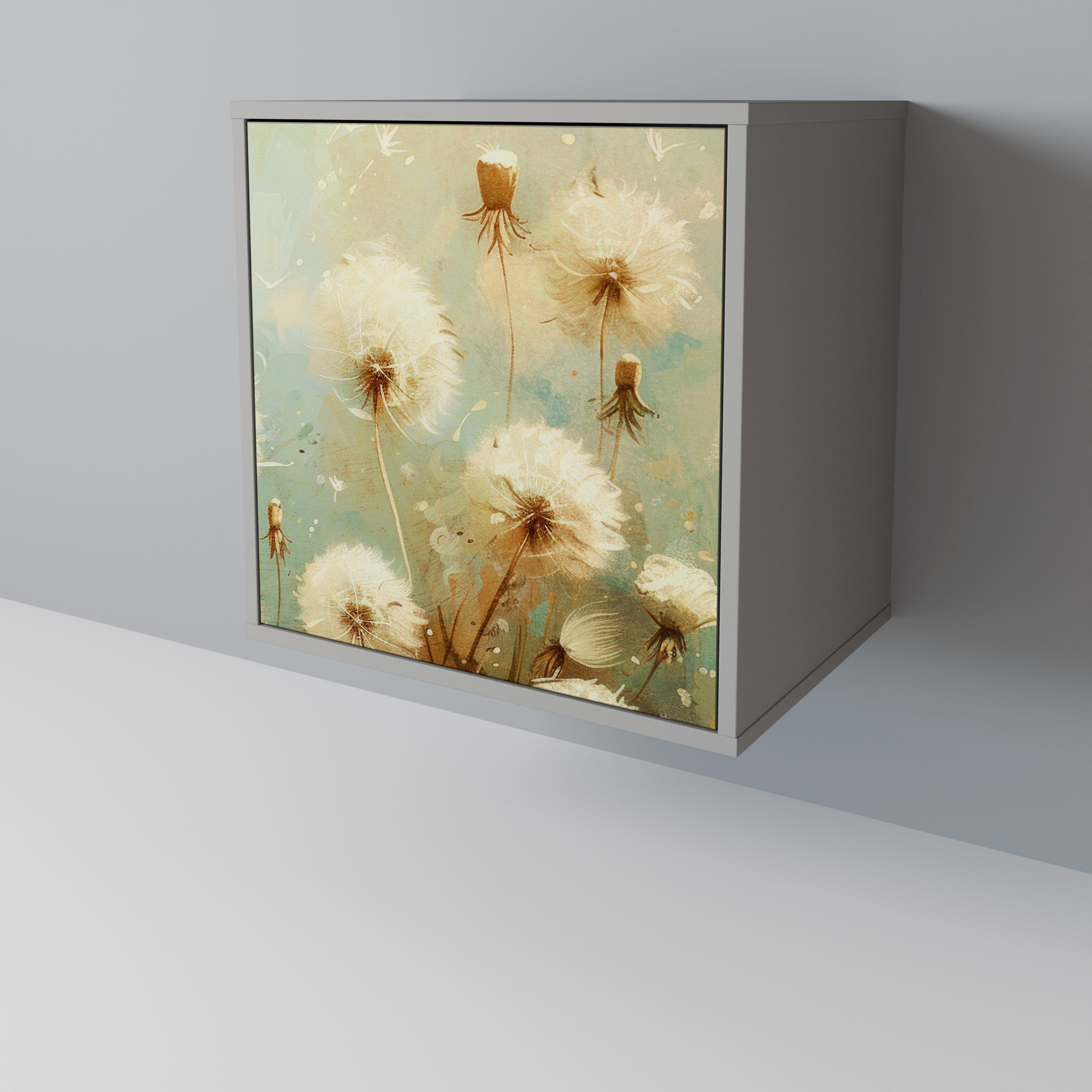 DREAMY MEADOW Komoda 1-drzwiowa korpus Szary