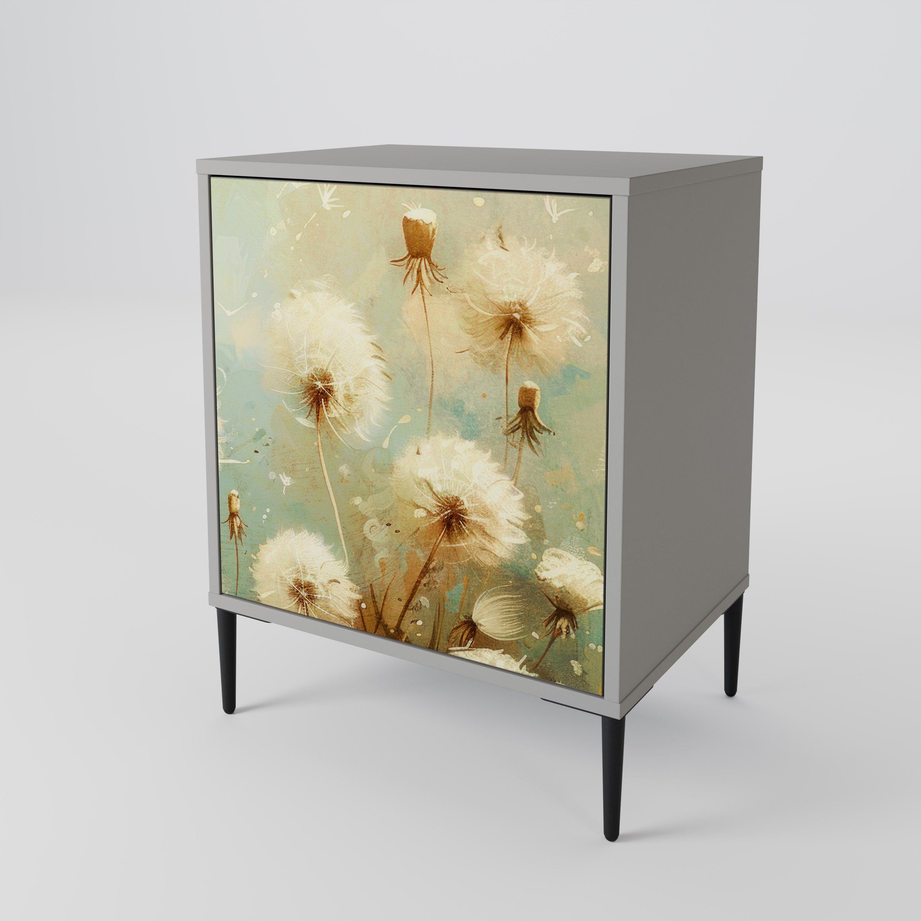 DREAMY MEADOW Komoda 1-drzwiowa korpus Szary