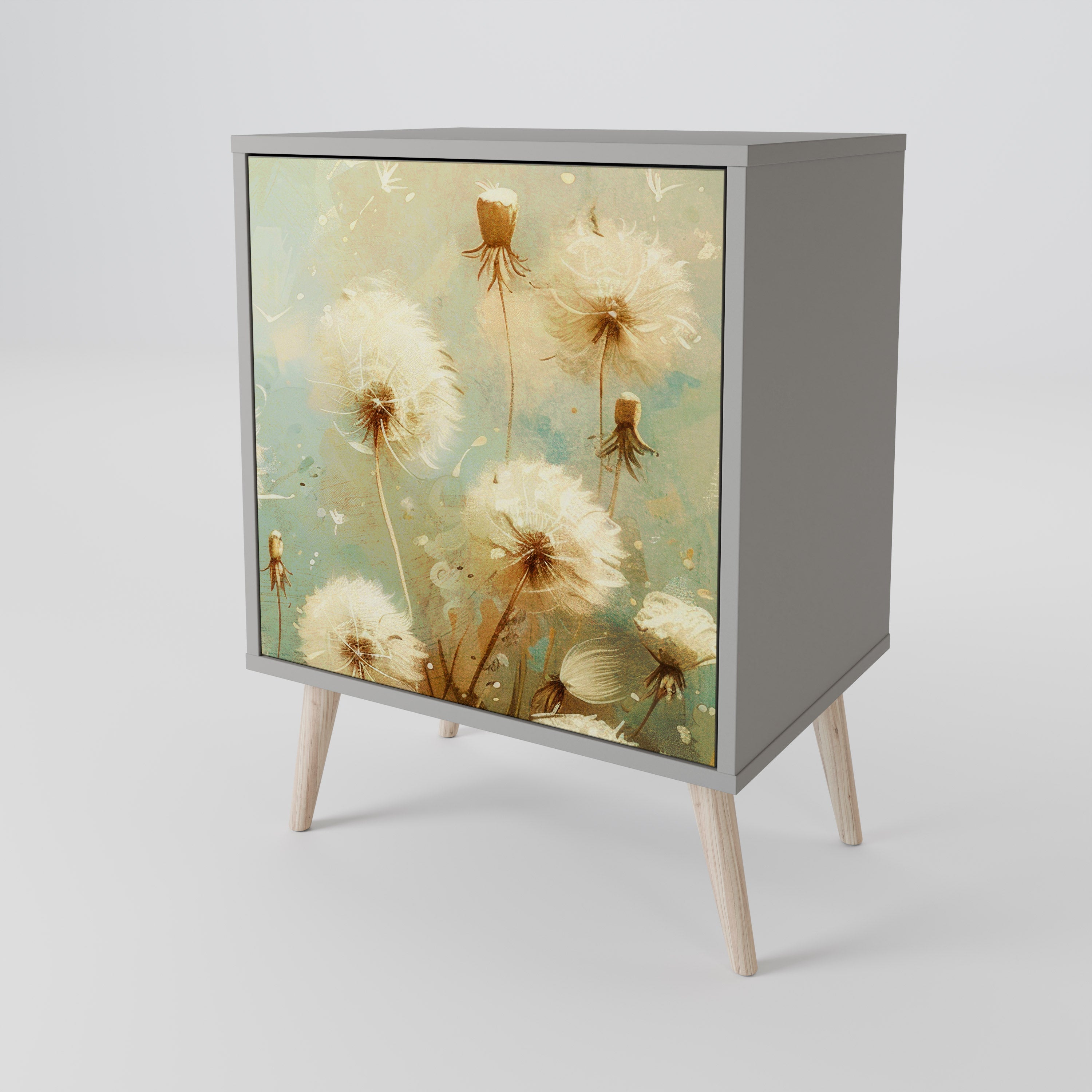 DREAMY MEADOW Komoda 1-drzwiowa korpus Szary