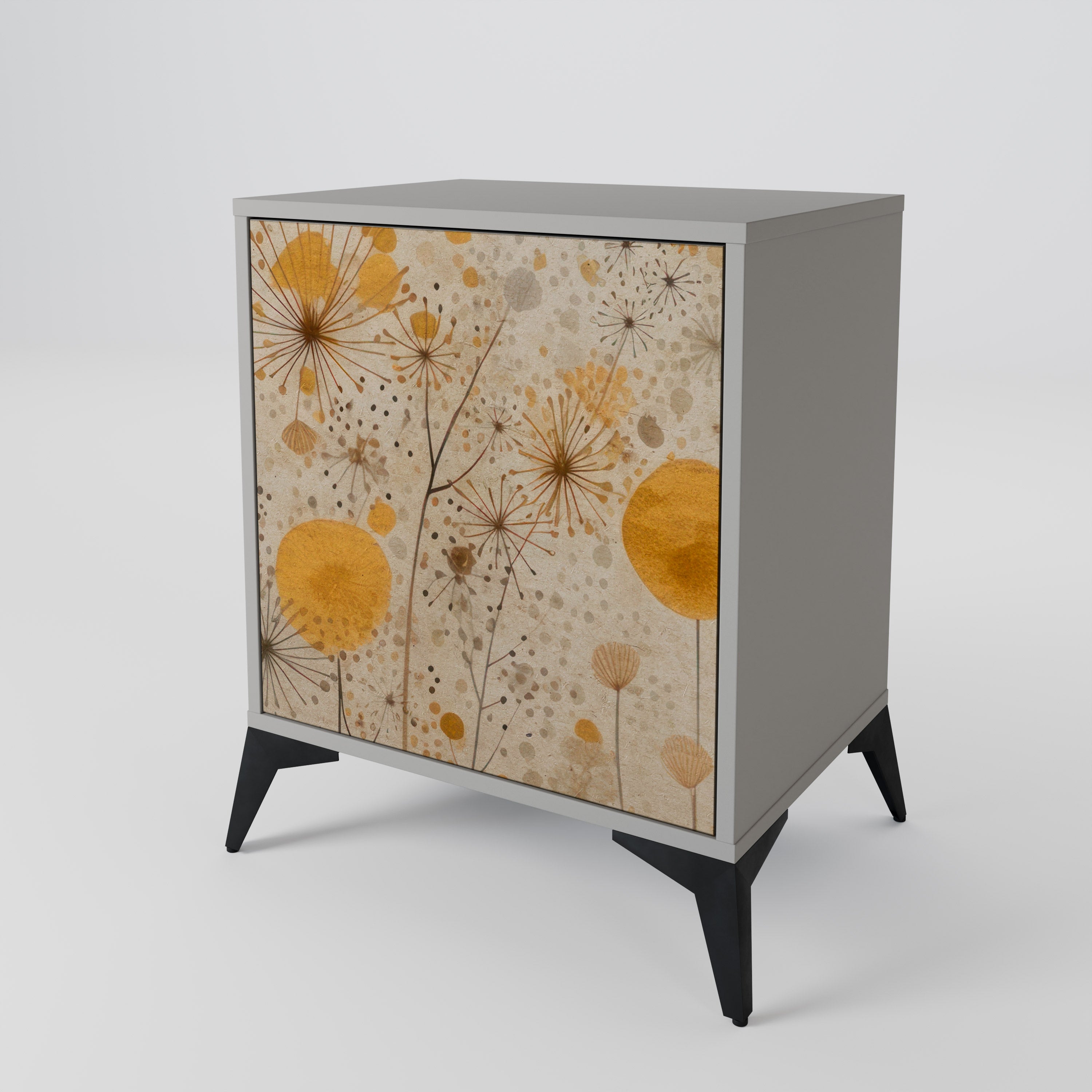 MORNING GLADE Komoda 1-drzwiowa korpus Szary