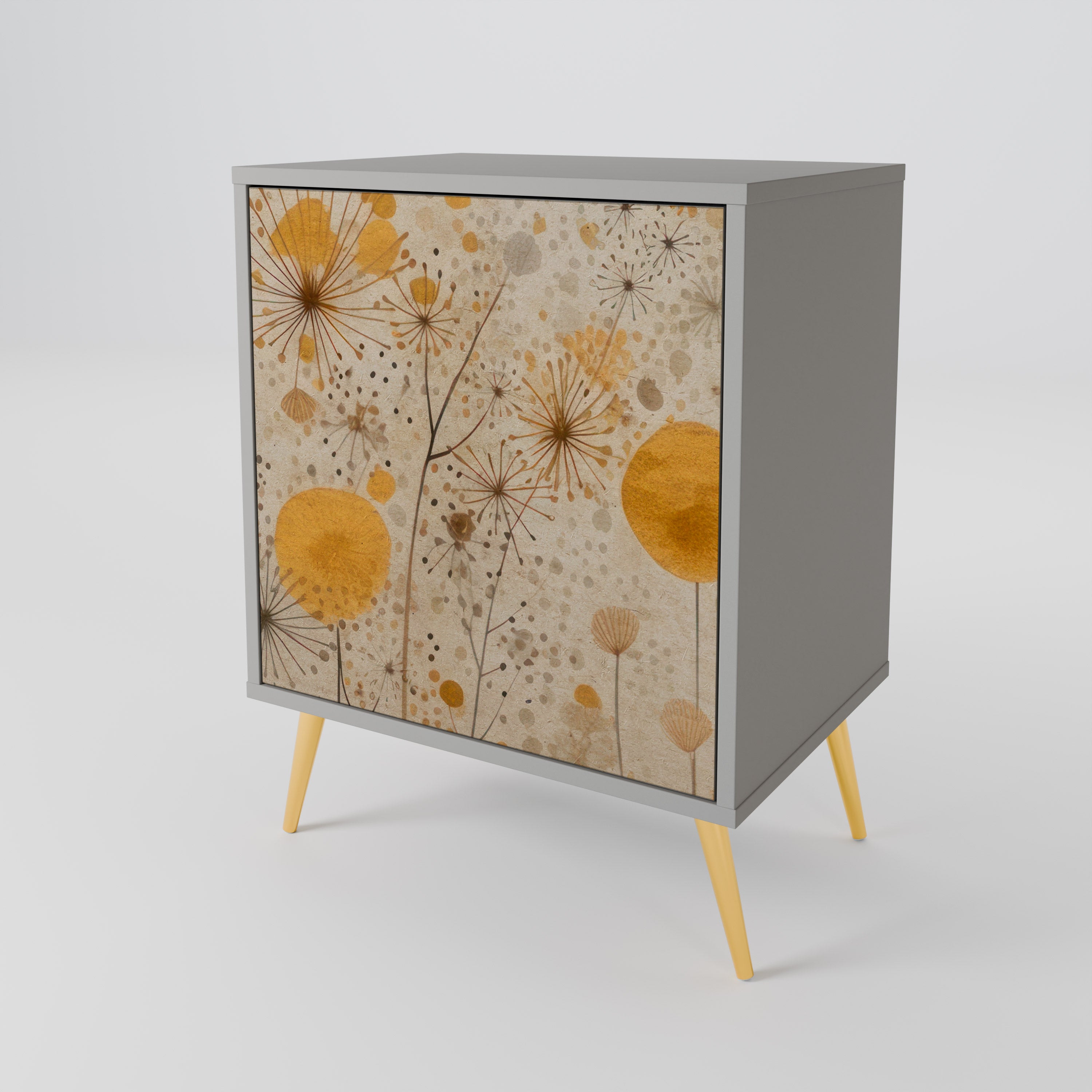 MORNING GLADE Komoda 1-drzwiowa korpus Szary