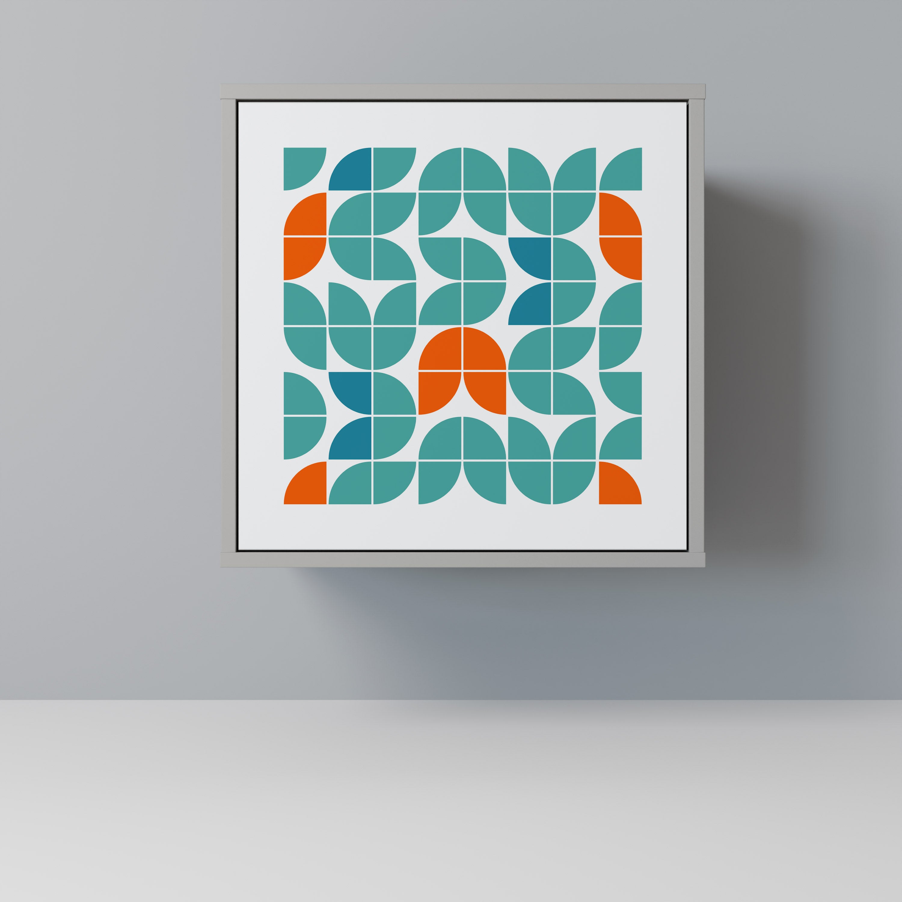 BE THE CHANGE Komoda 1-drzwiowa korpus Szary