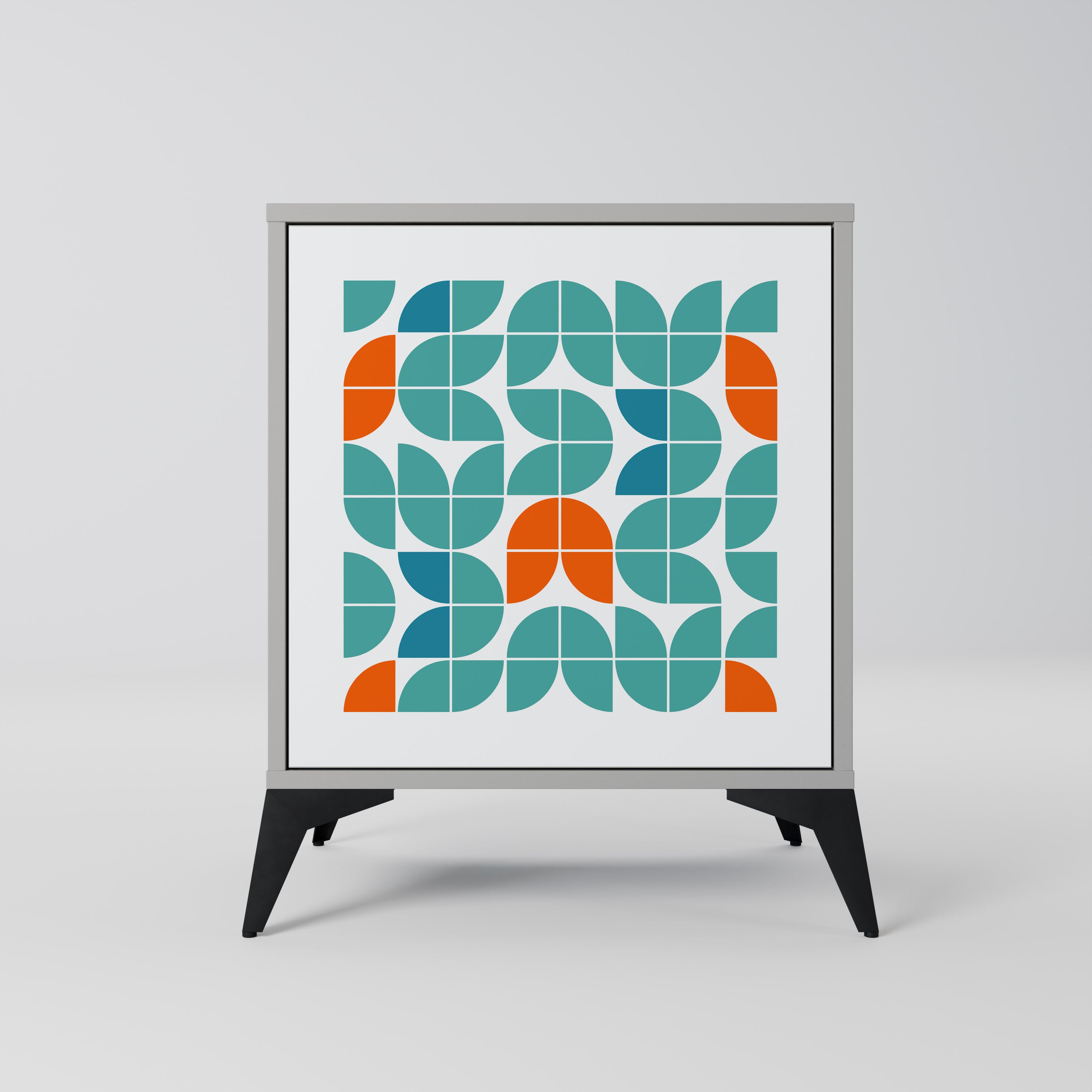 BE THE CHANGE Komoda 1-drzwiowa korpus Szary