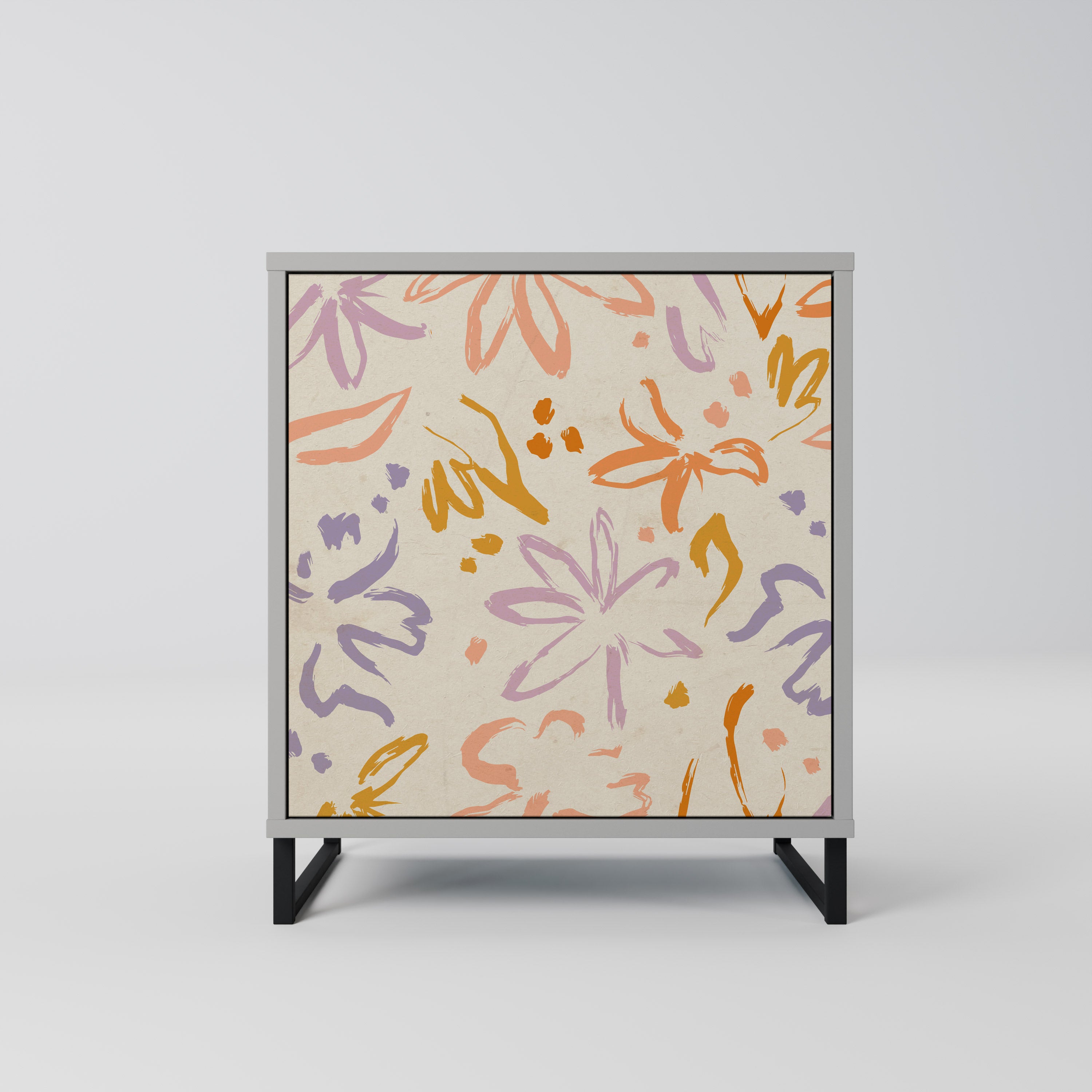 SPRING WHIMSY Komoda 1-drzwiowa korpus Szary