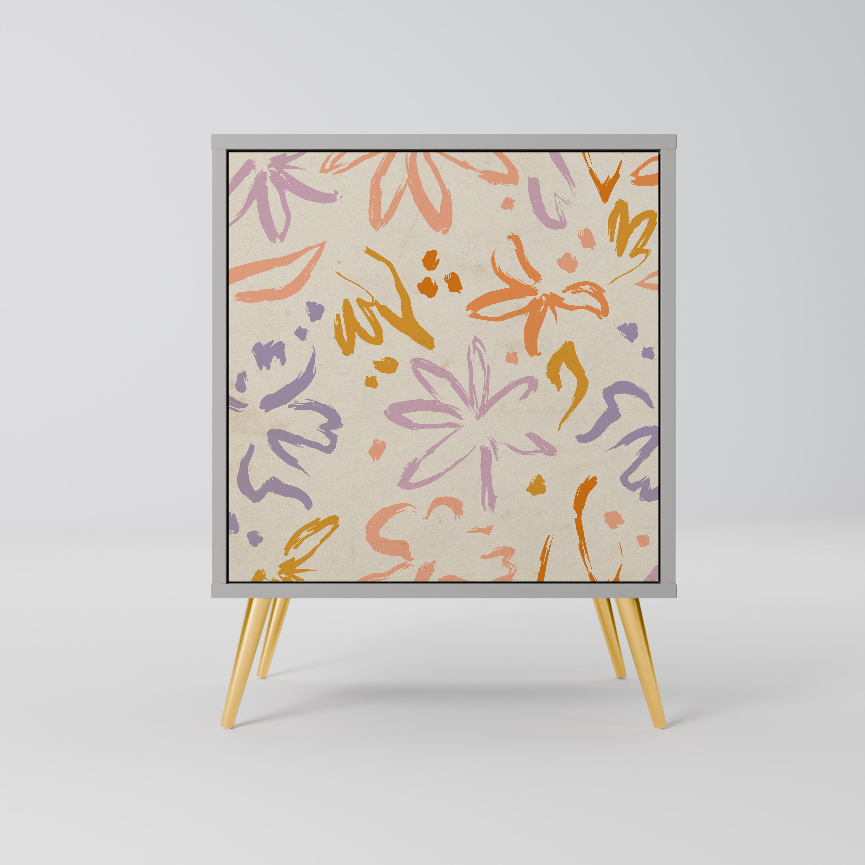 SPRING WHIMSY Komoda 1-drzwiowa korpus Szary