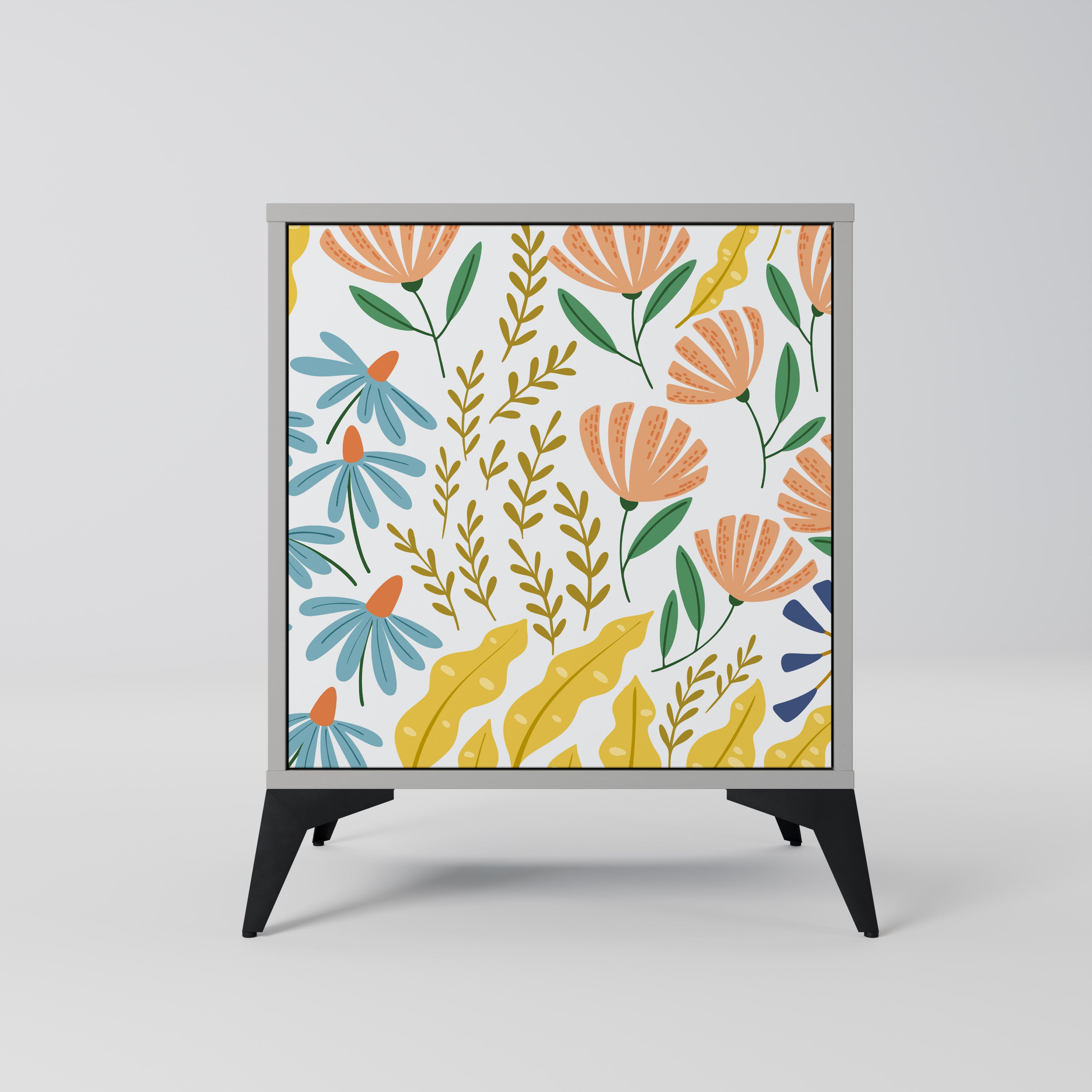 HELLO SPRING Komoda 1-drzwiowa korpus Szary