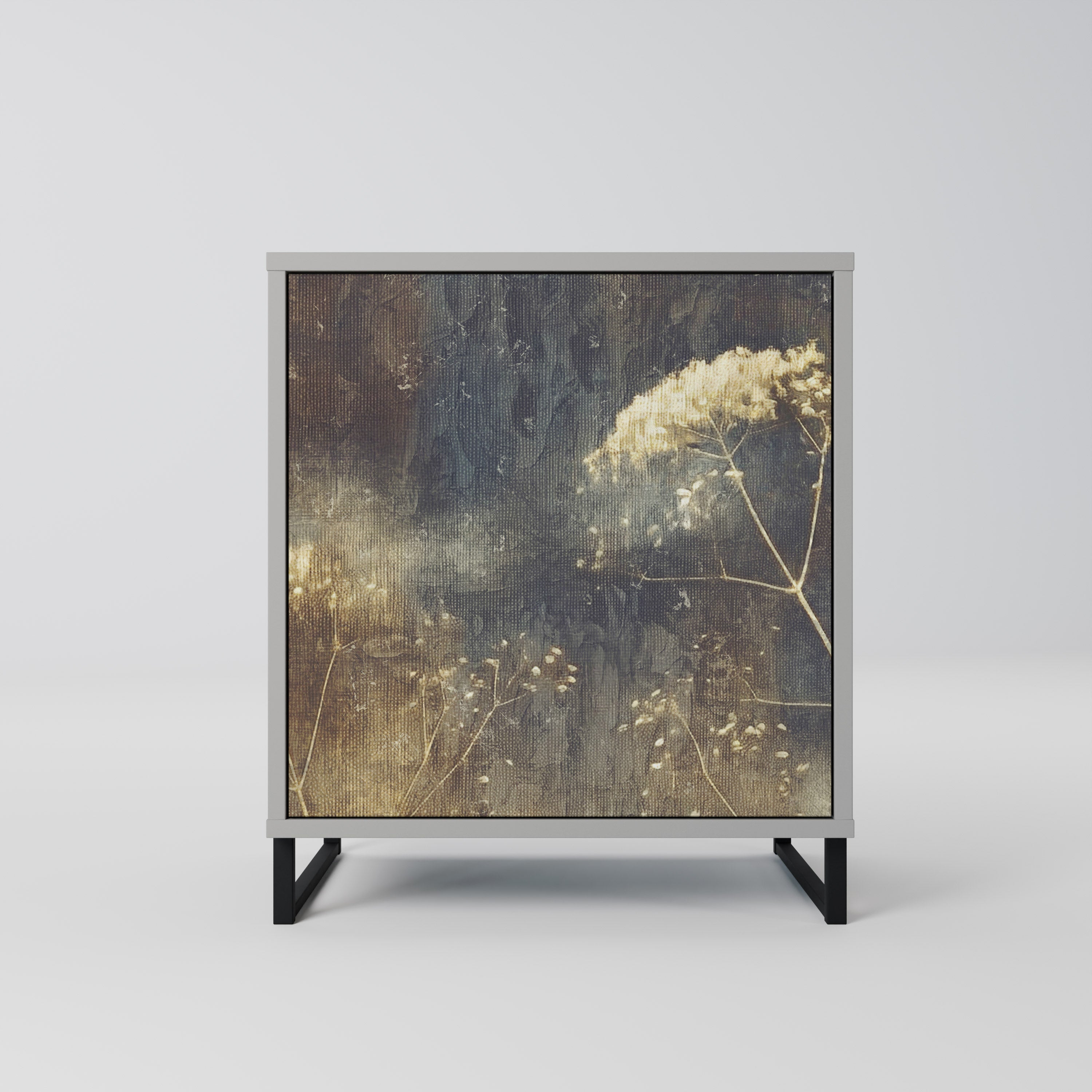 GENTLE POWER Komoda 1-drzwiowa korpus Szary