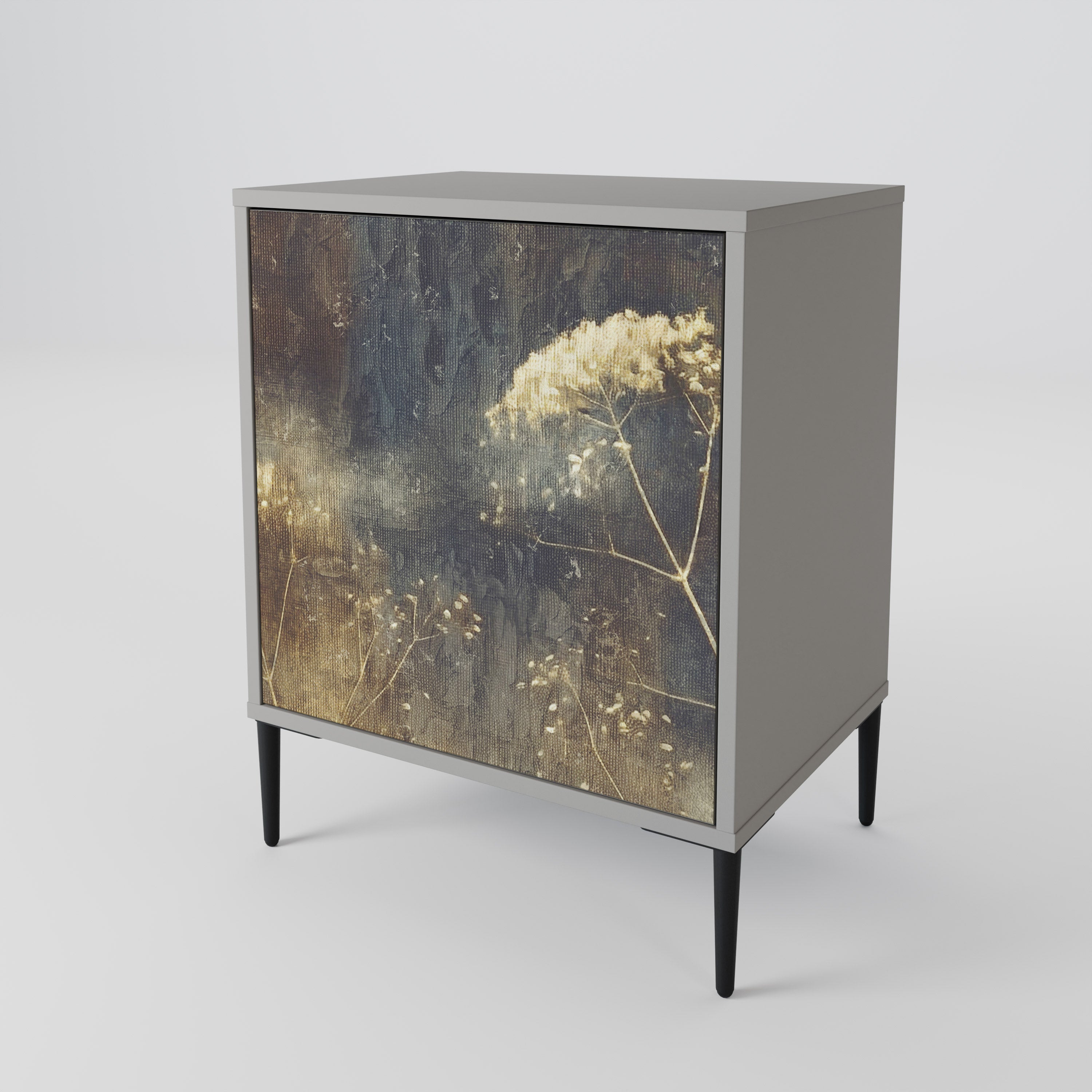 GENTLE POWER Komoda 1-drzwiowa korpus Szary