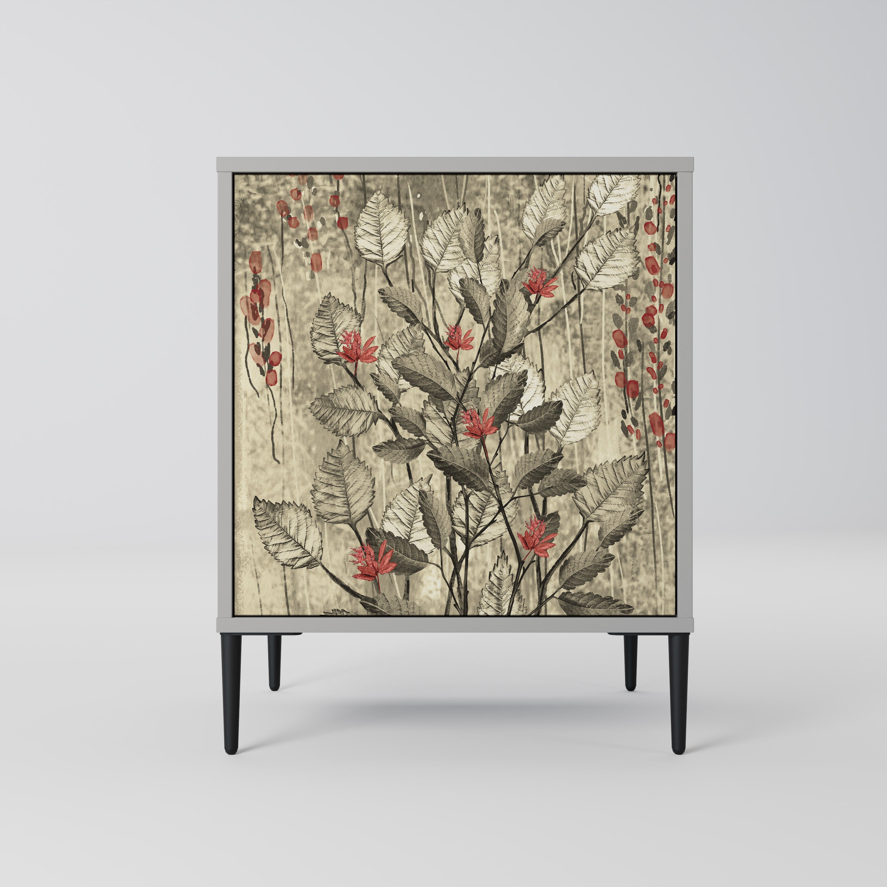 HERBAL GRACE Komoda 1-drzwiowa korpus Szary