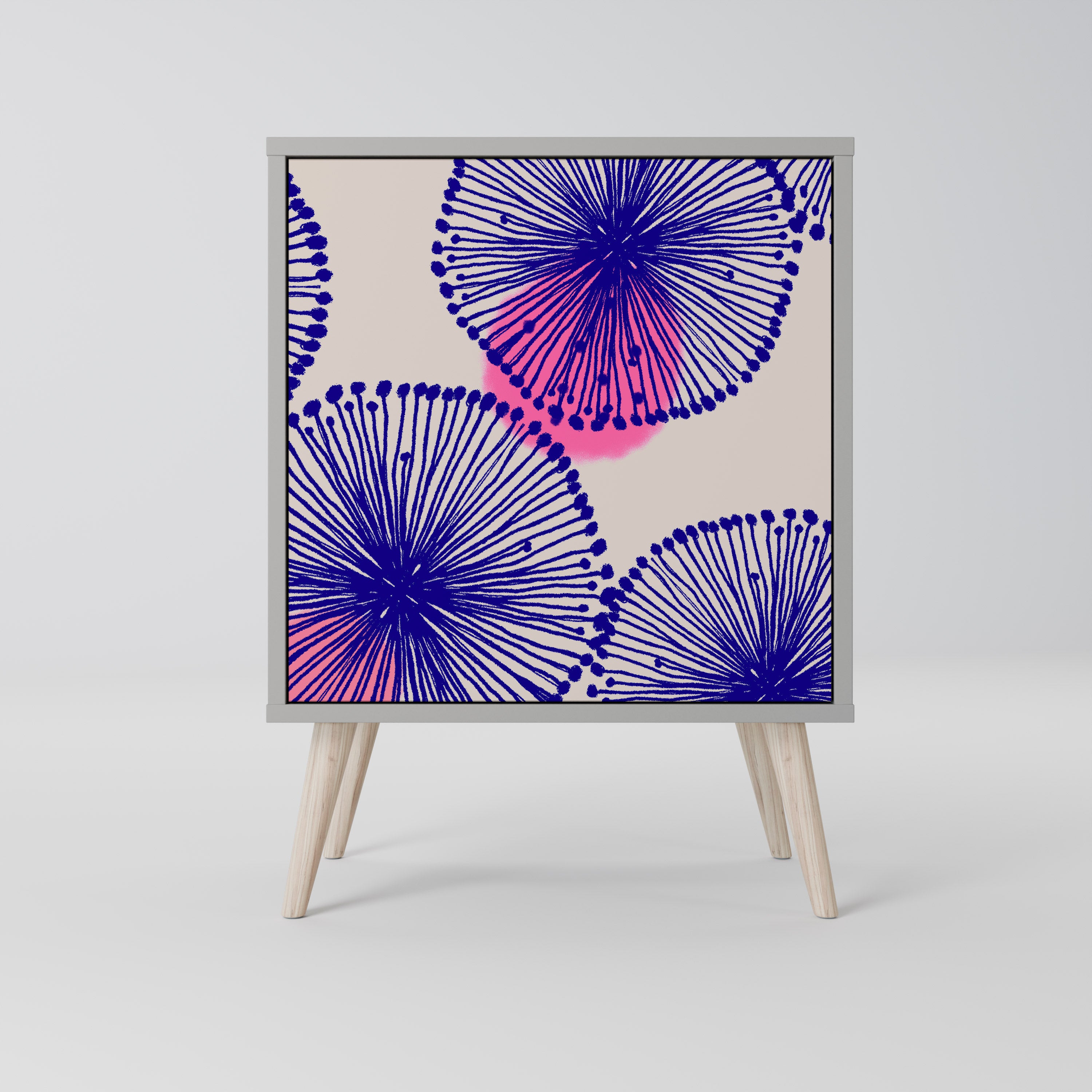 MAGIC NATURE Komoda 1-drzwiowa korpus Szary