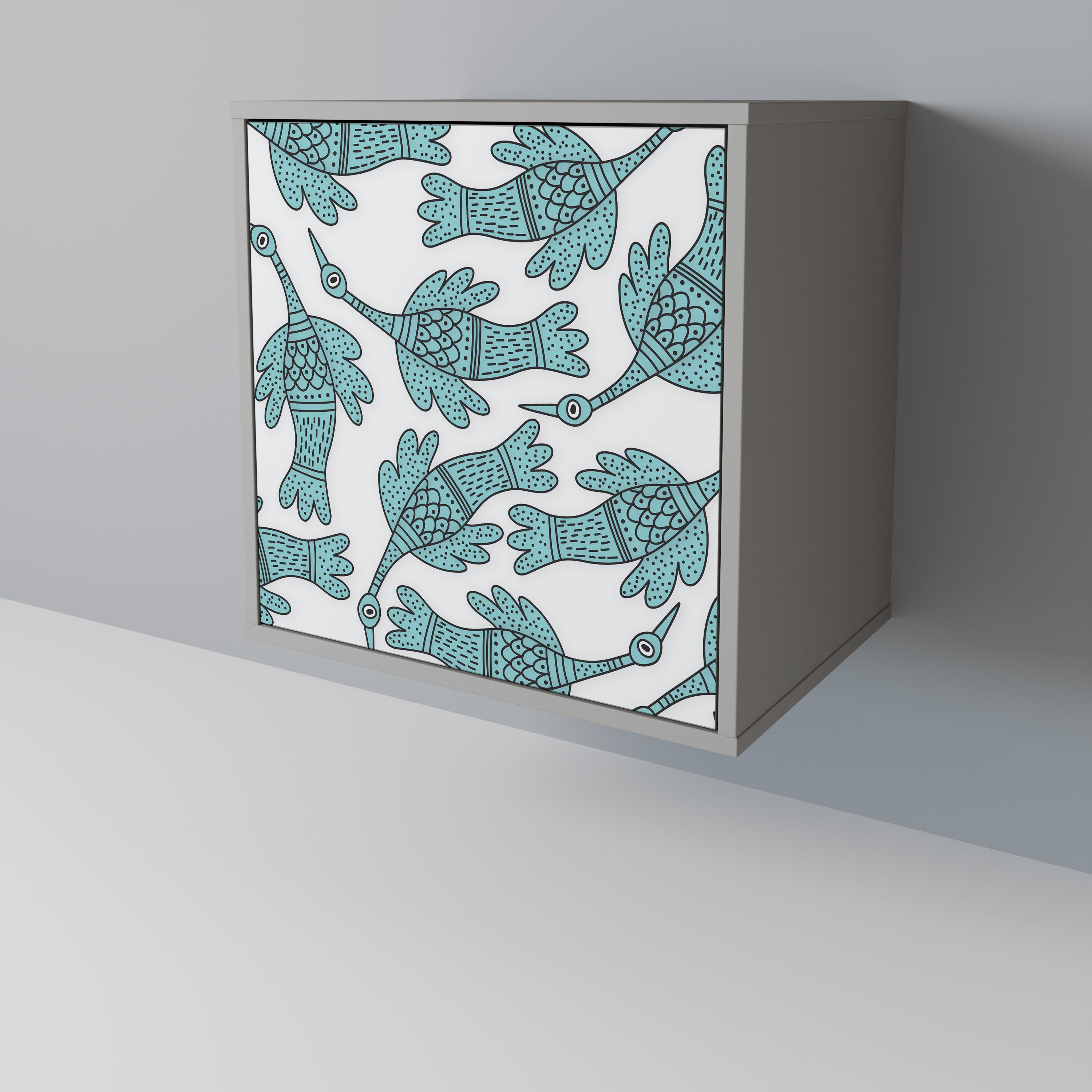 WATERSPOUT SONGIBIRD Komoda 1-drzwiowa korpus Szary