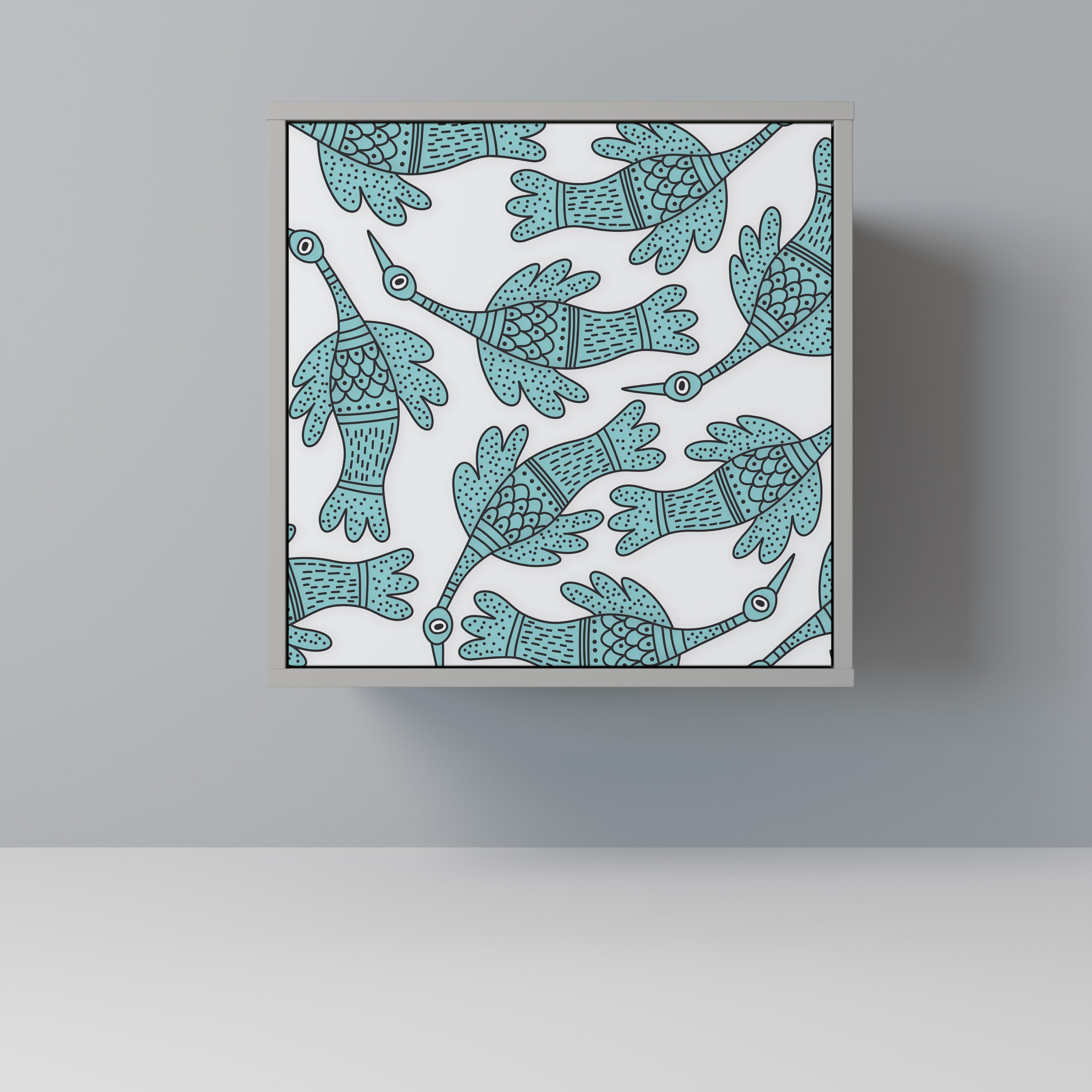 WATERSPOUT SONGIBIRD Komoda 1-drzwiowa korpus Szary