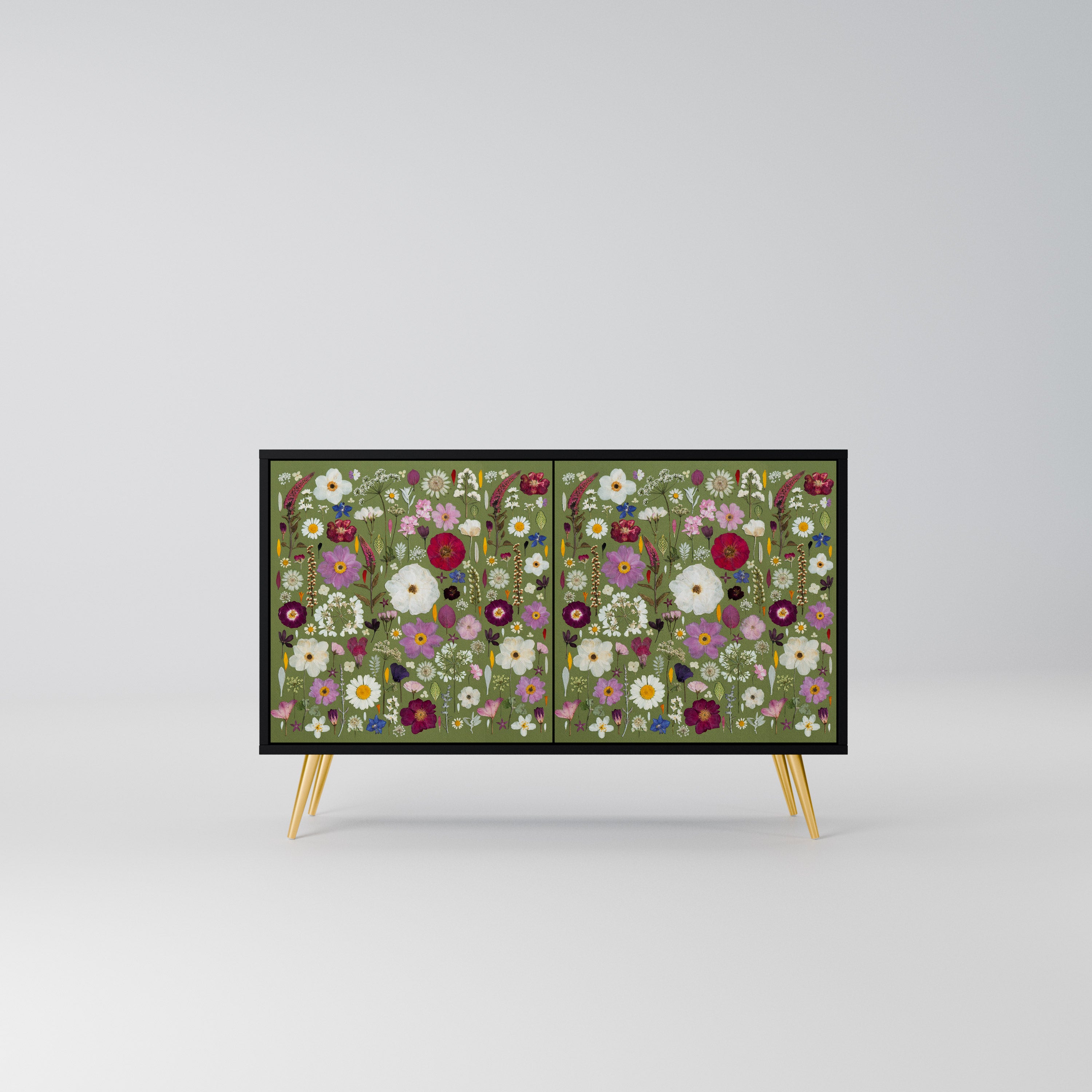 WILD GARDEN Komoda 2-drzwiowa korpus Czarny