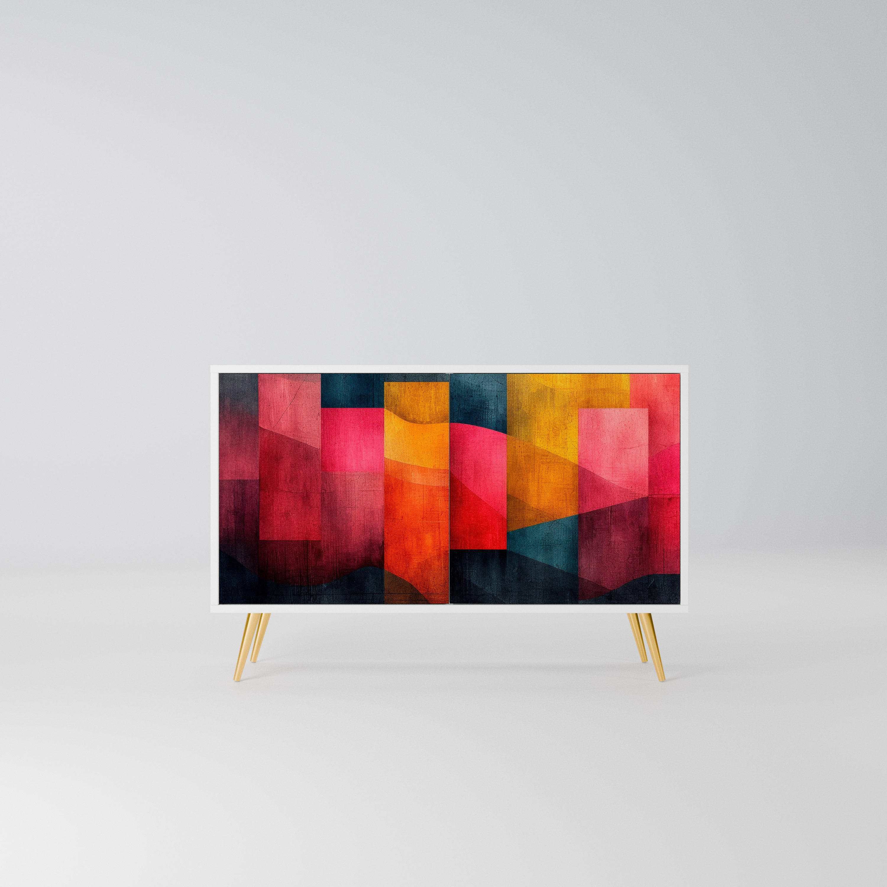 COLORFUL SOUNDS Komoda 2-drzwiowa korpus Biały