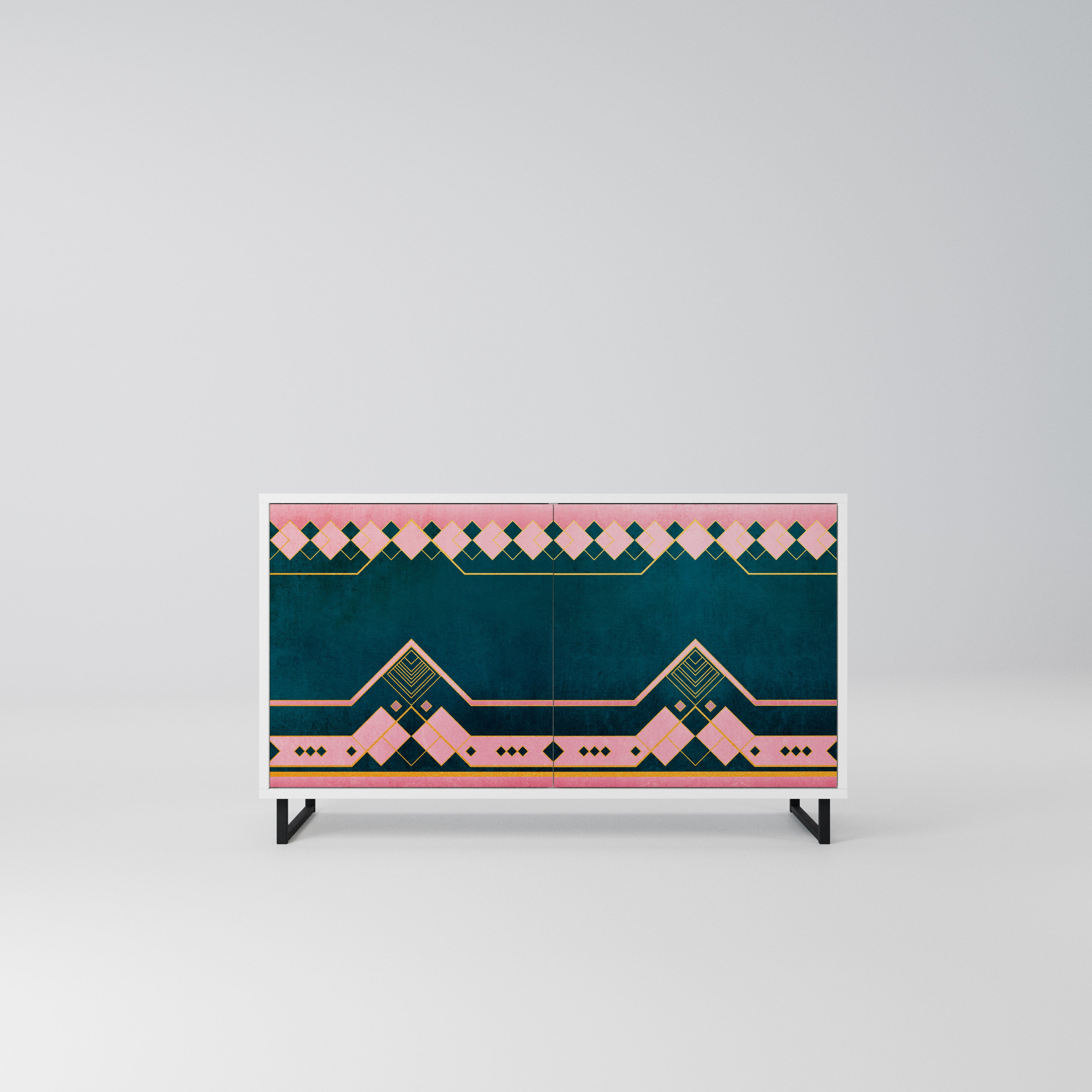 ROYAL COMPOSITION Komoda 2-drzwiowa korpus Biały