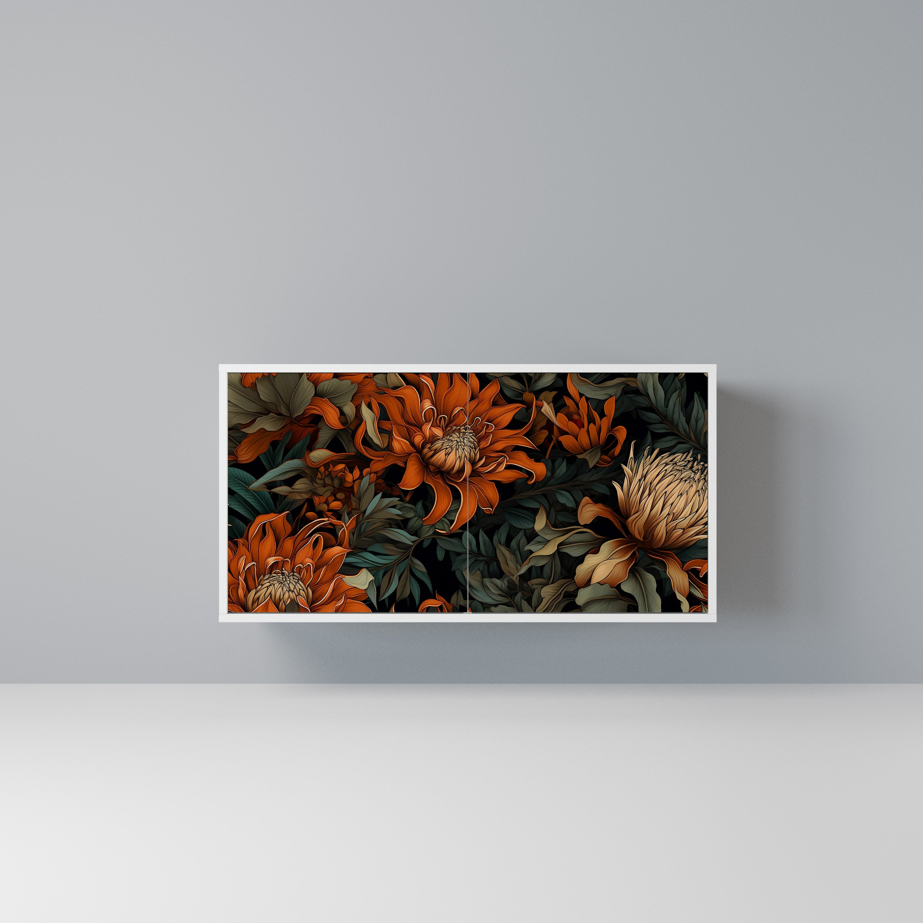 DAWN BLOOM Komoda 2-drzwiowa korpus Biały