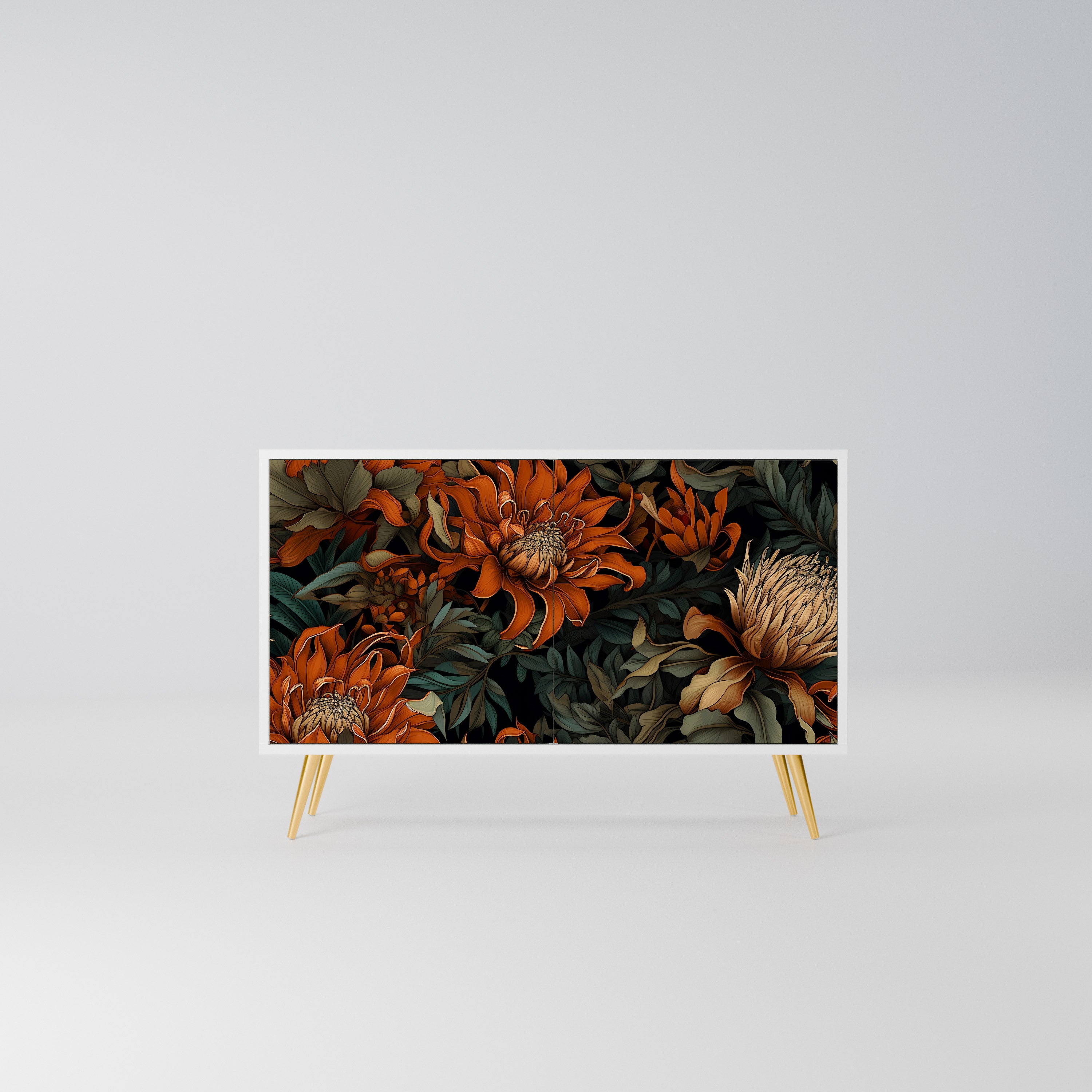 DAWN BLOOM Komoda 2-drzwiowa korpus Biały