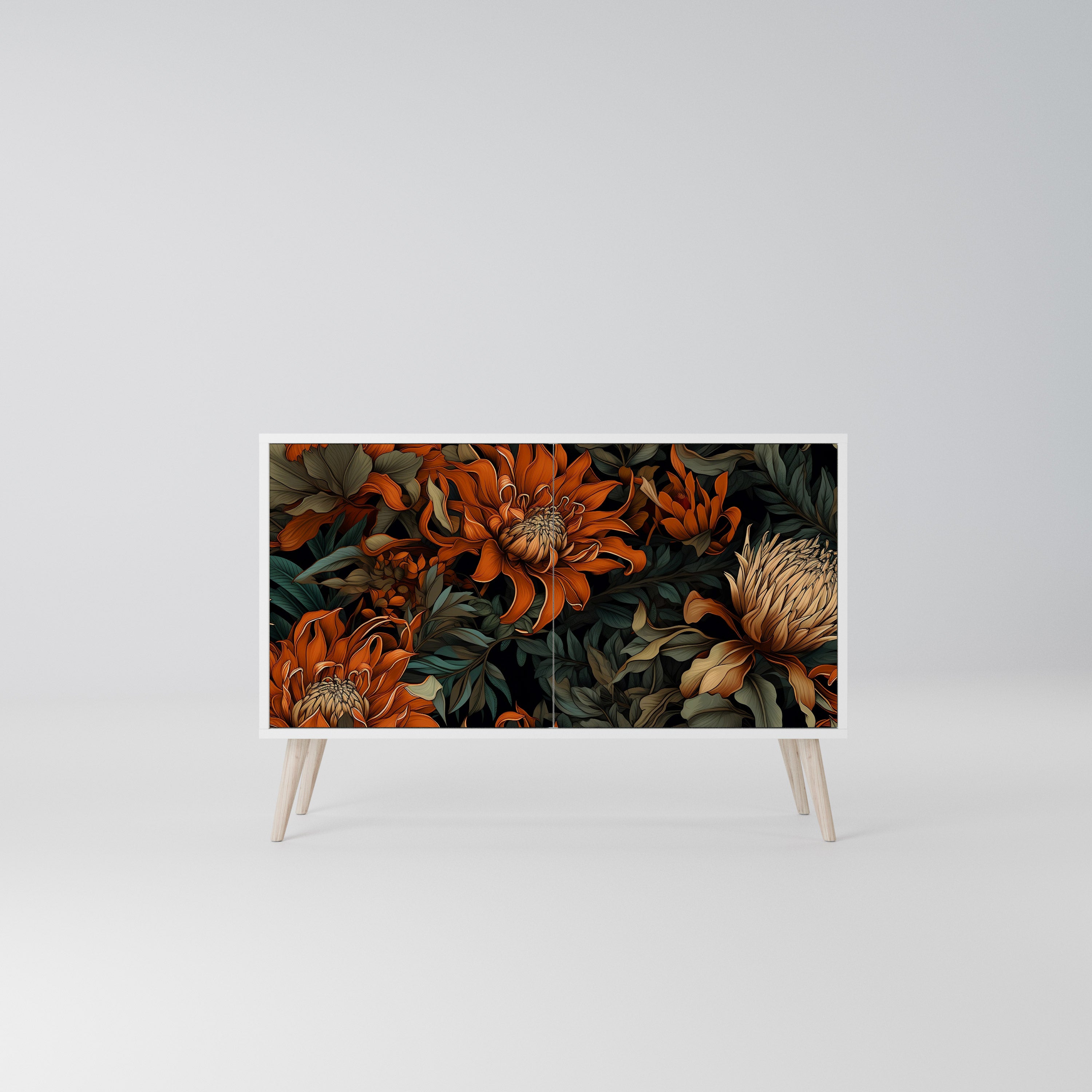 DAWN BLOOM Komoda 2-drzwiowa korpus Biały