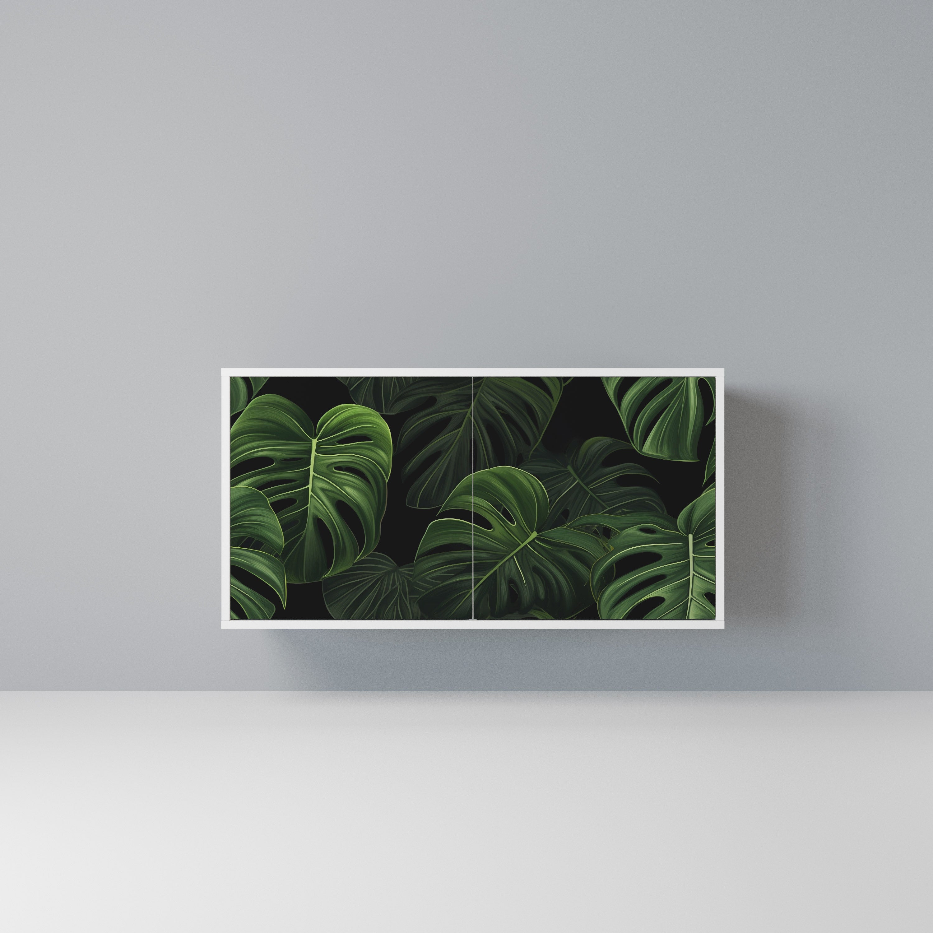 INFINITE MONSTERA Komoda 2-drzwiowa korpus Biały