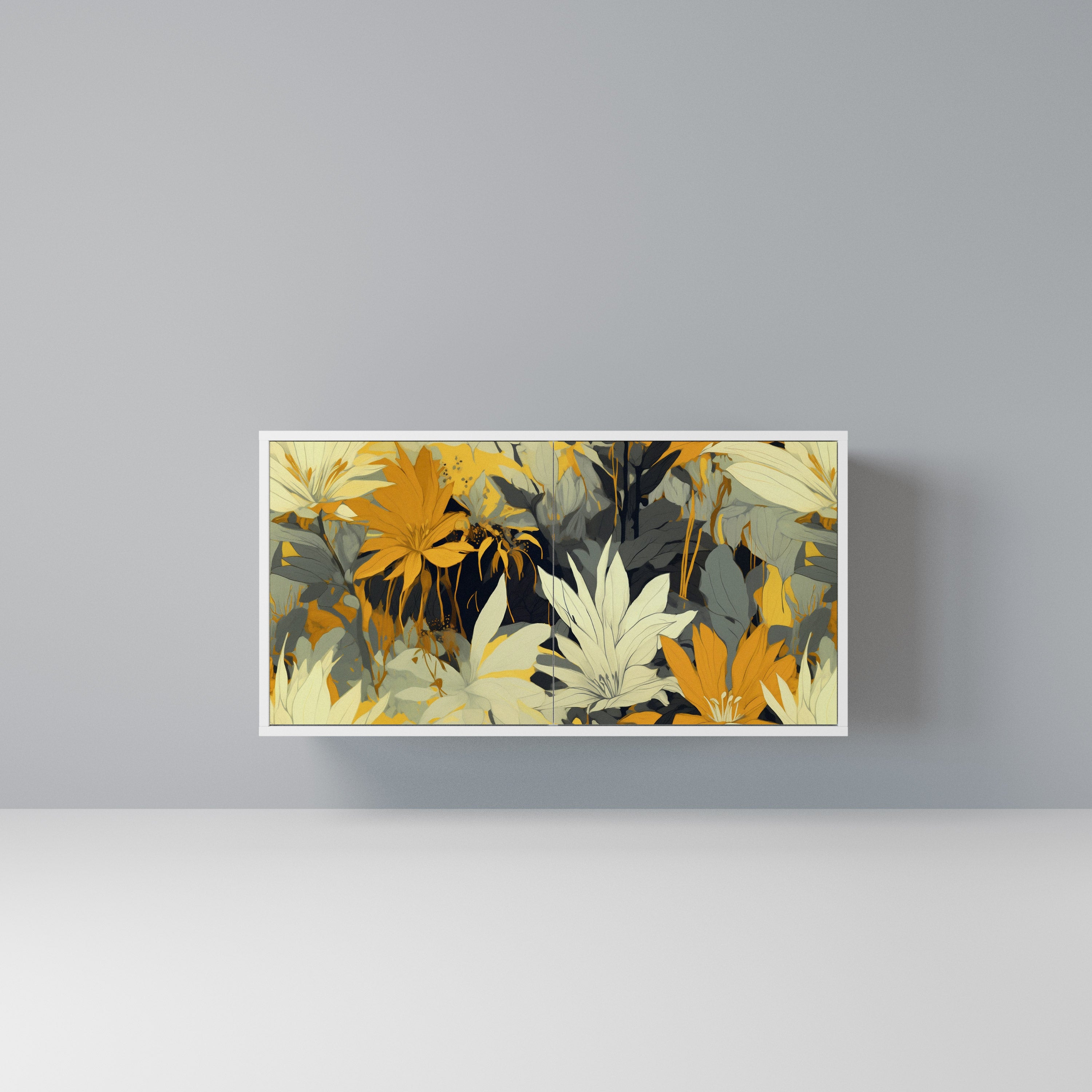 SUNKISSED LILY Komoda 2-drzwiowa korpus Biały