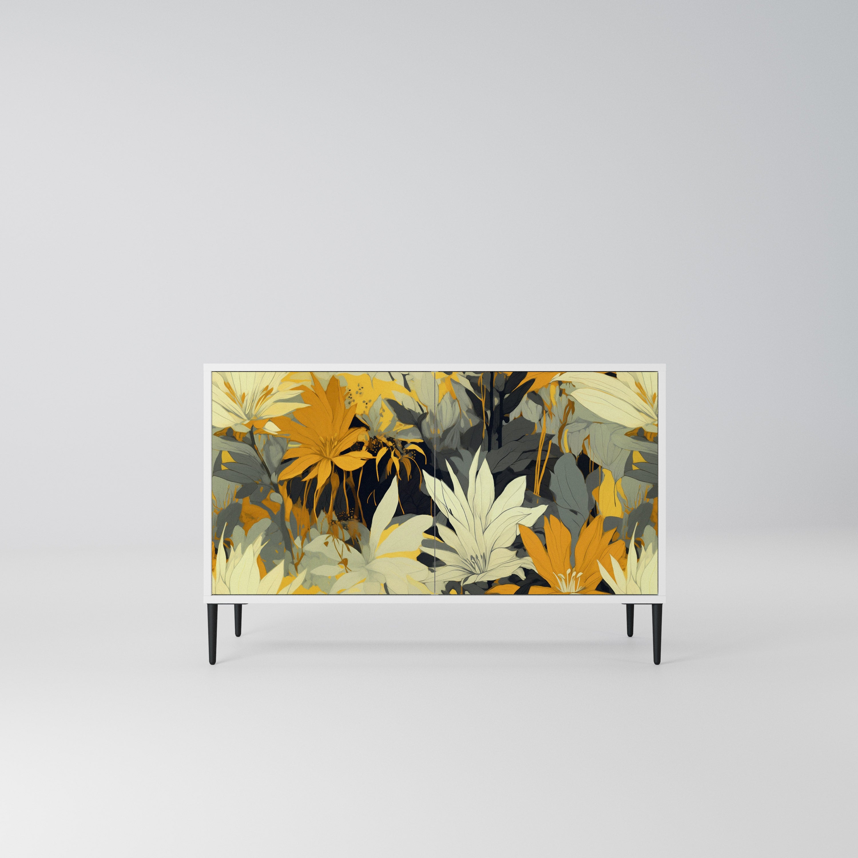 SUNKISSED LILY Komoda 2-drzwiowa korpus Biały