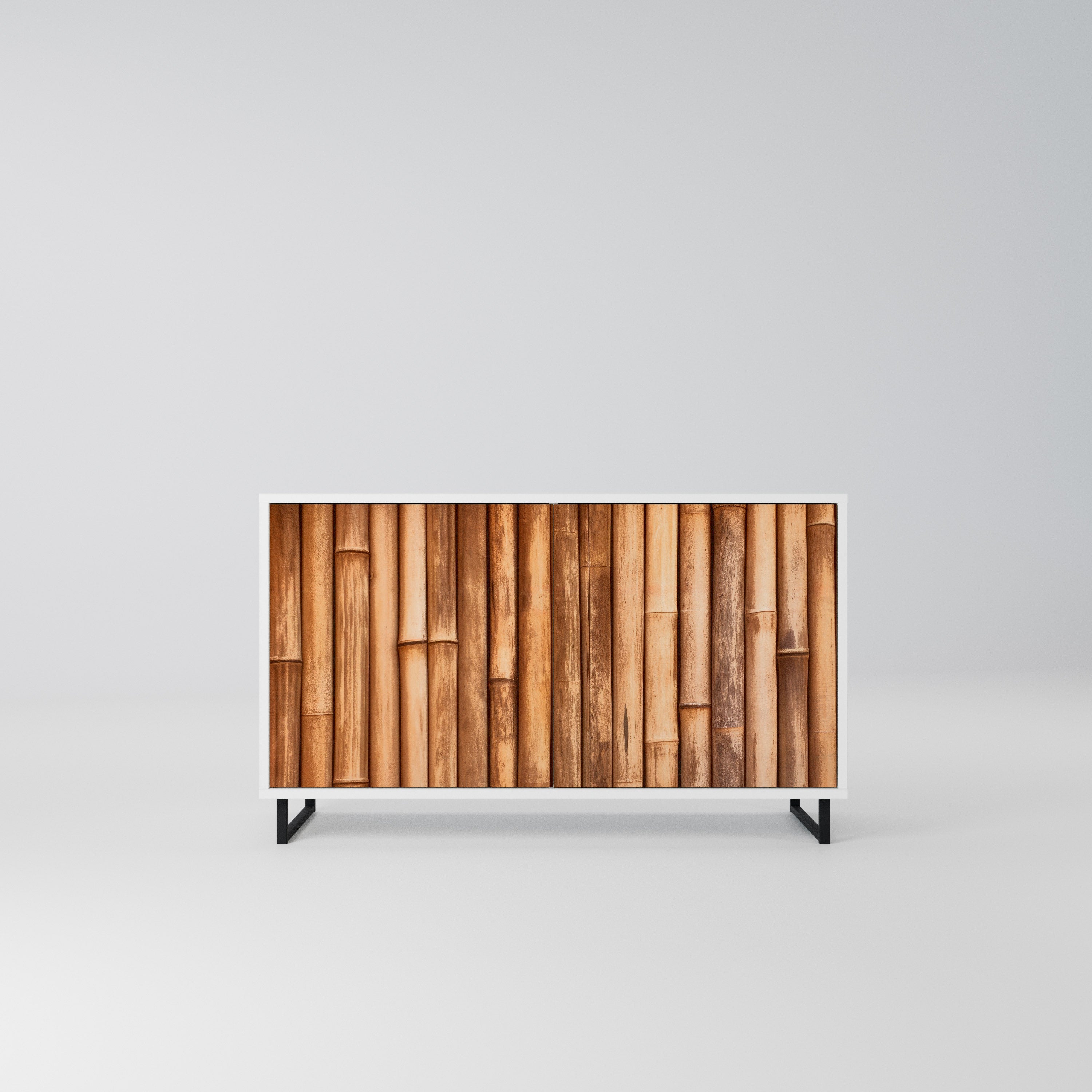 NATURAL WOOD Komoda 2-drzwiowa korpus Biały