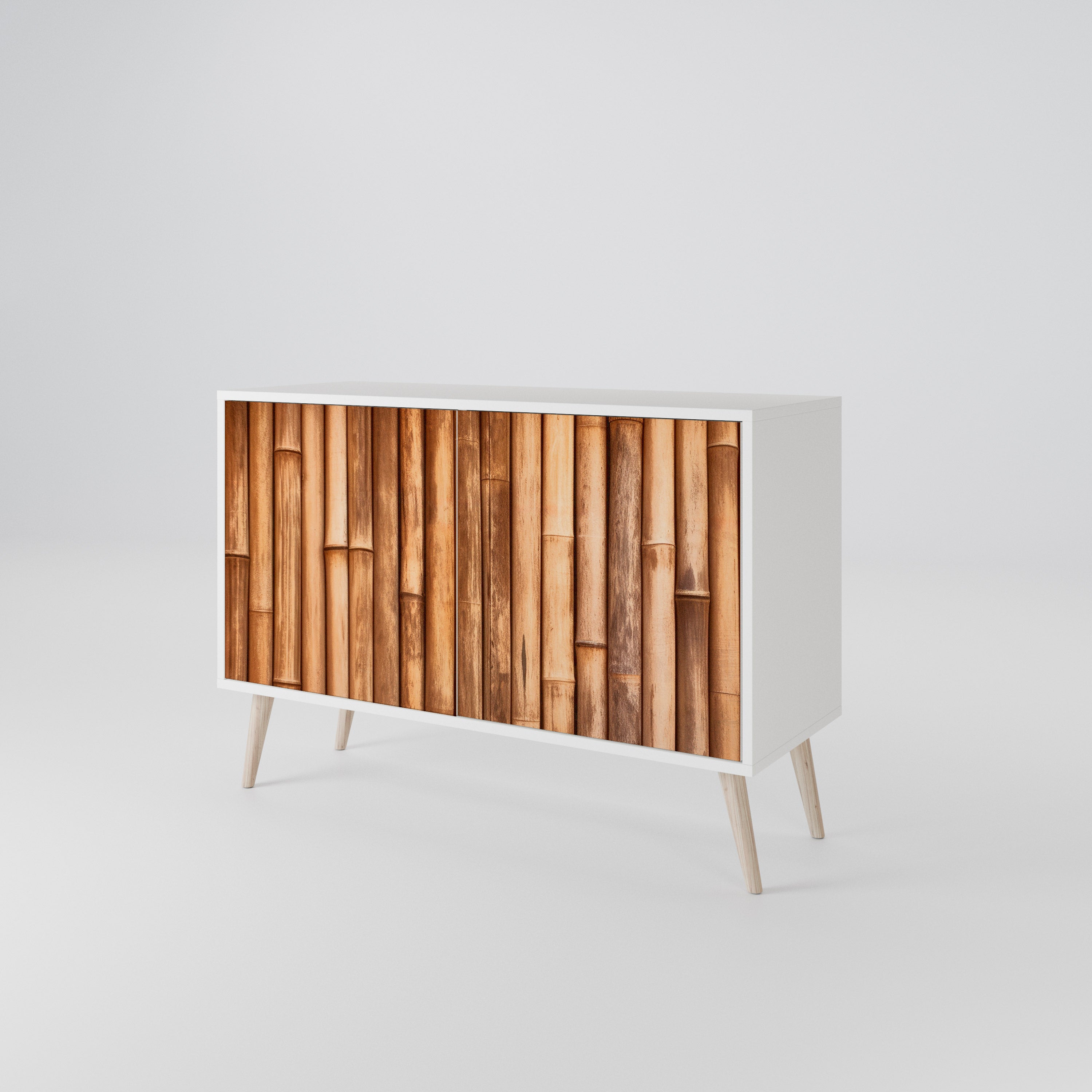 NATURAL WOOD Komoda 2-drzwiowa korpus Biały