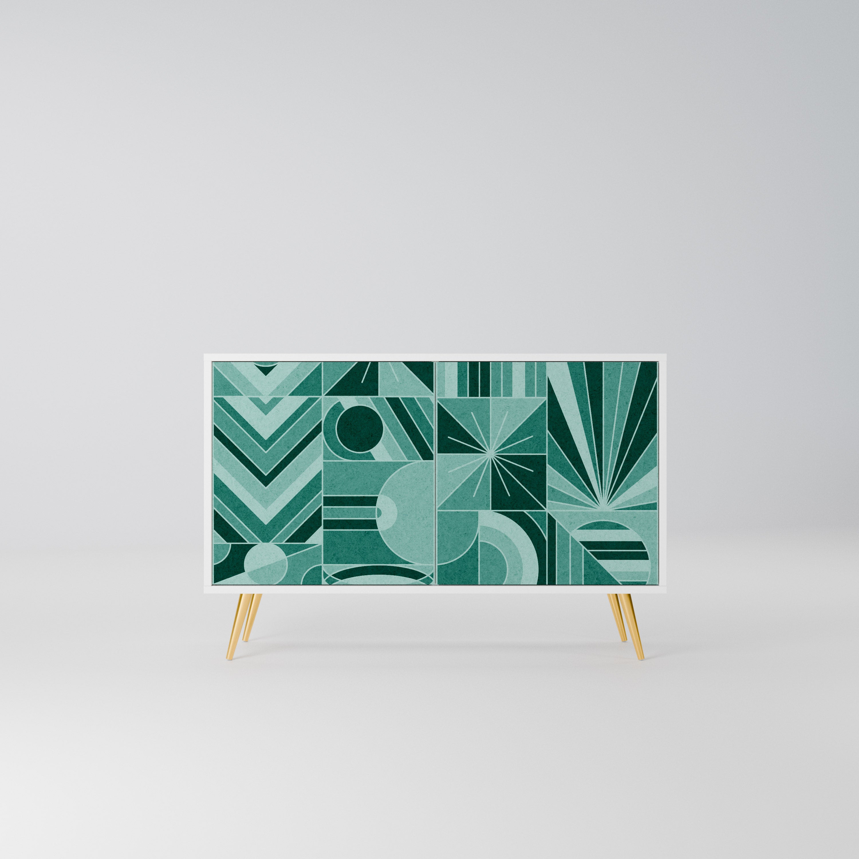 HARMONIC GRID Komoda 2-drzwiowa korpus Biały