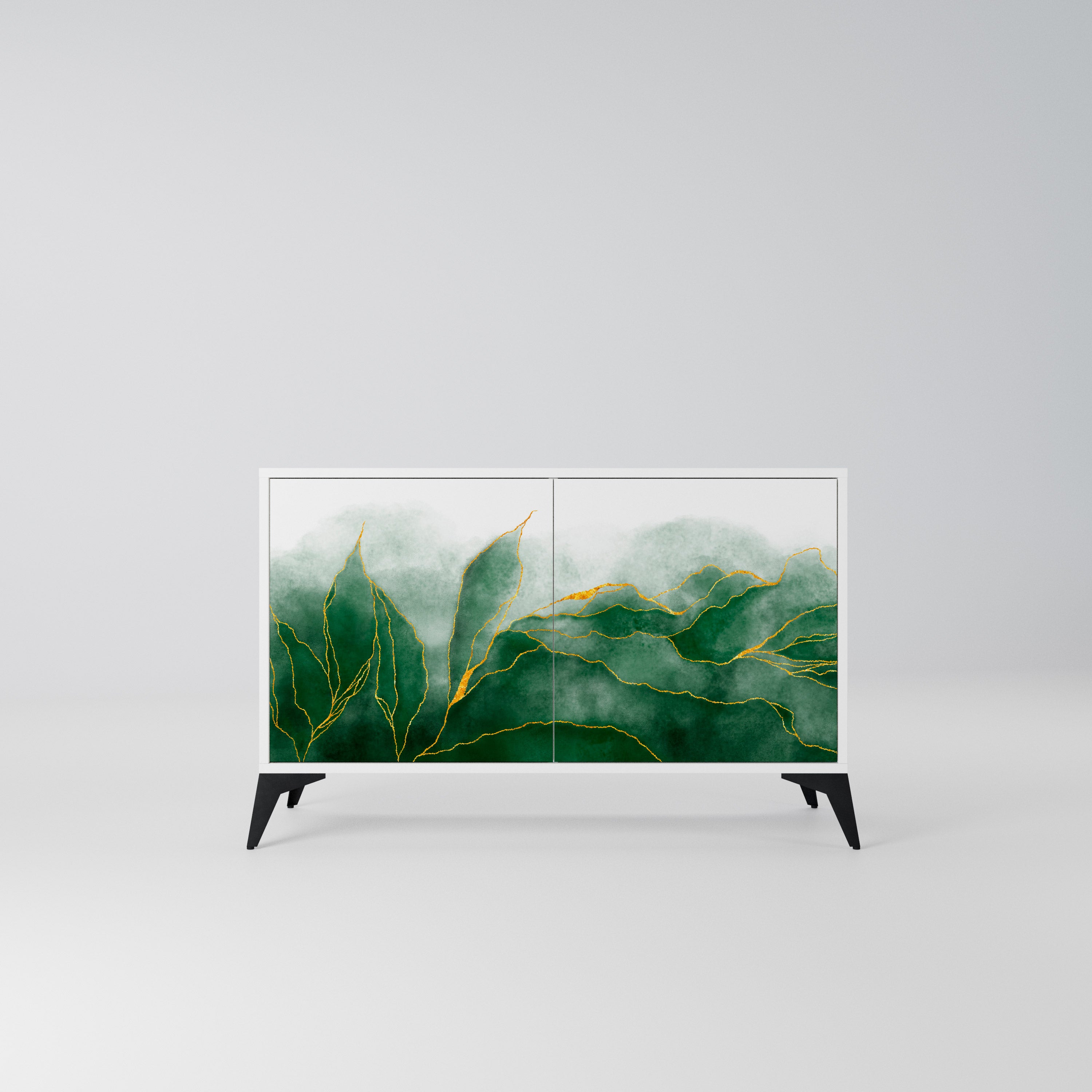 EXPENSIVE NATURE Komoda 2-drzwiowa korpus Biały