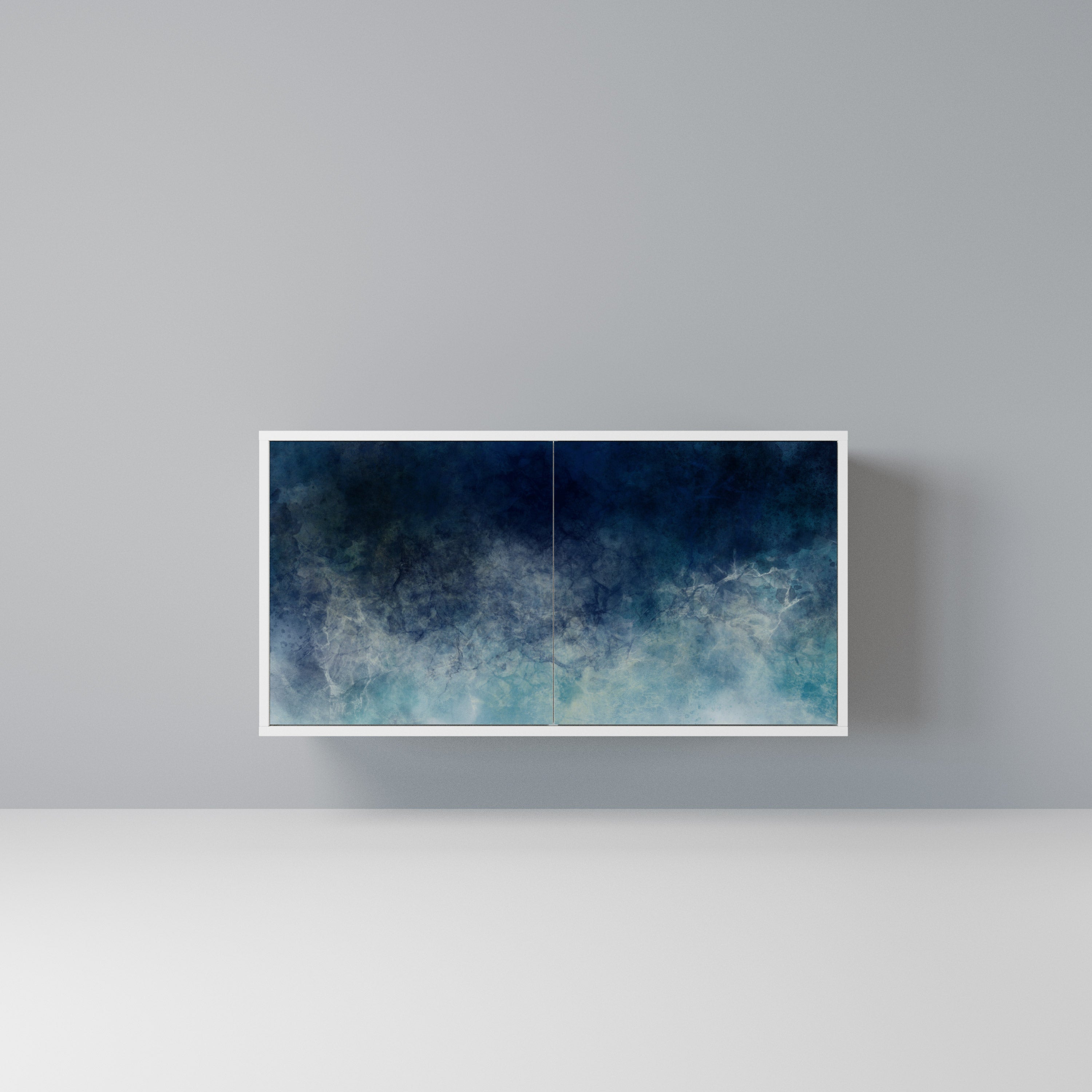 CELESTIAL FALL Komoda 2-drzwiowa korpus Biały