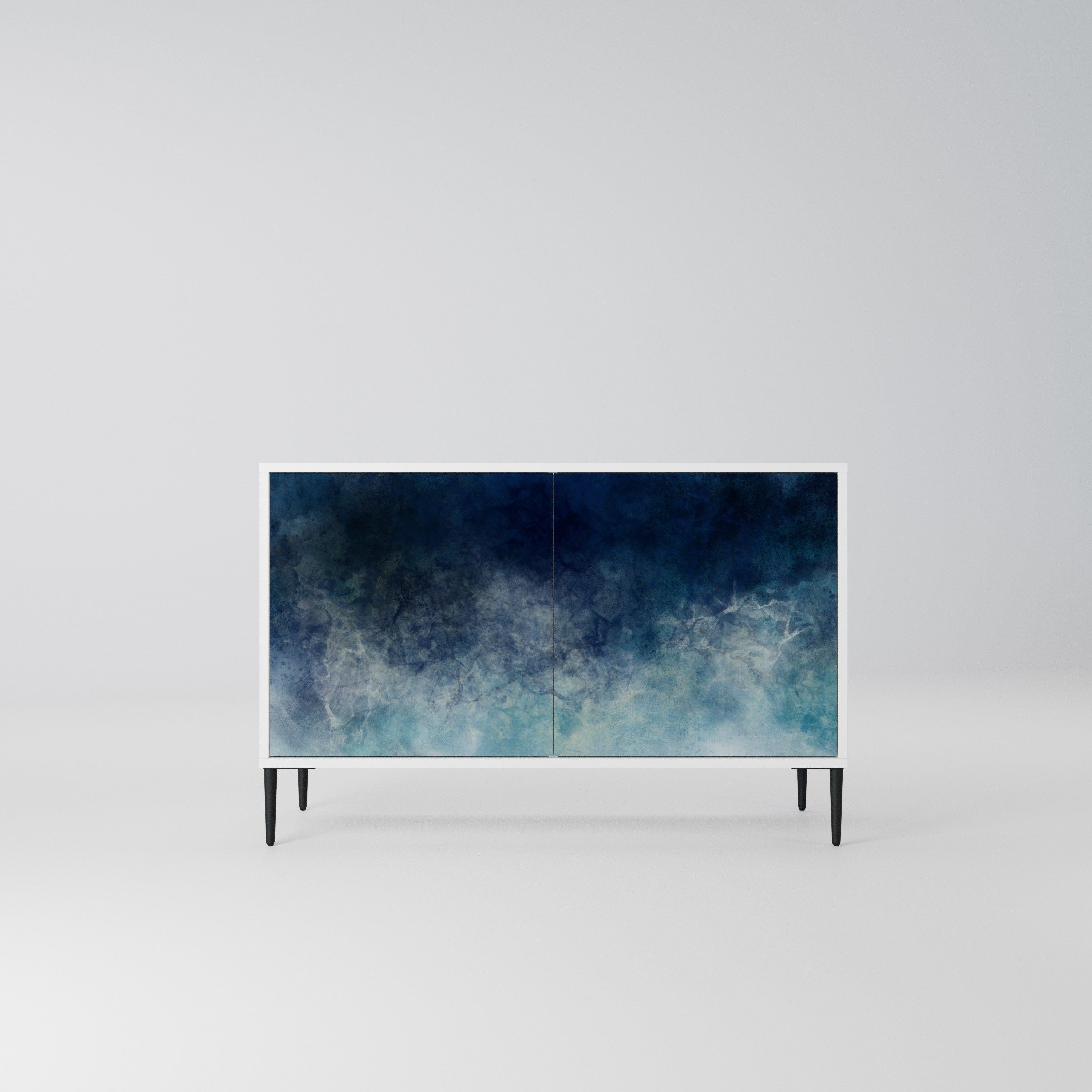 CELESTIAL FALL Komoda 2-drzwiowa korpus Biały