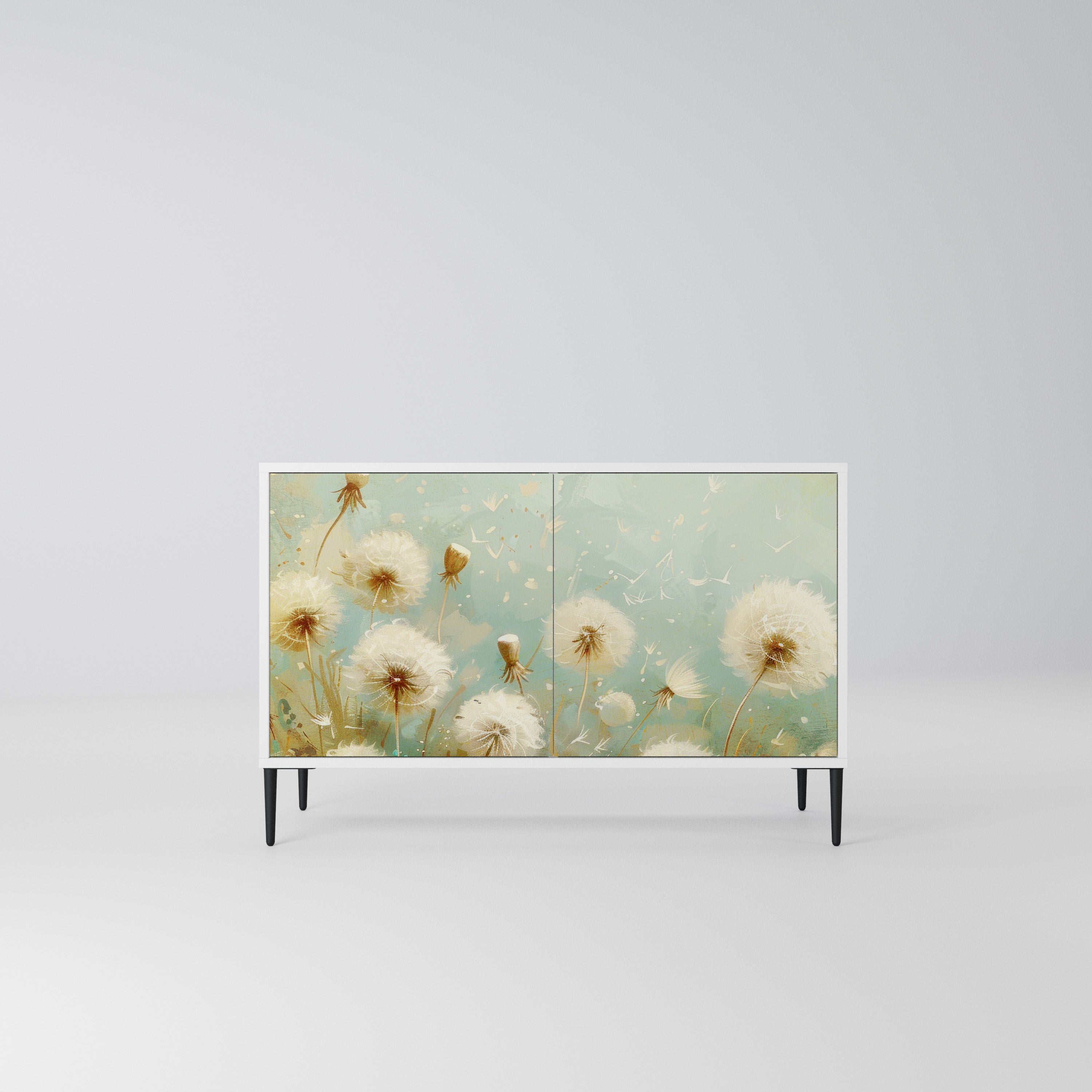 DREAMY MEADOW Komoda 2-drzwiowa korpus Biały