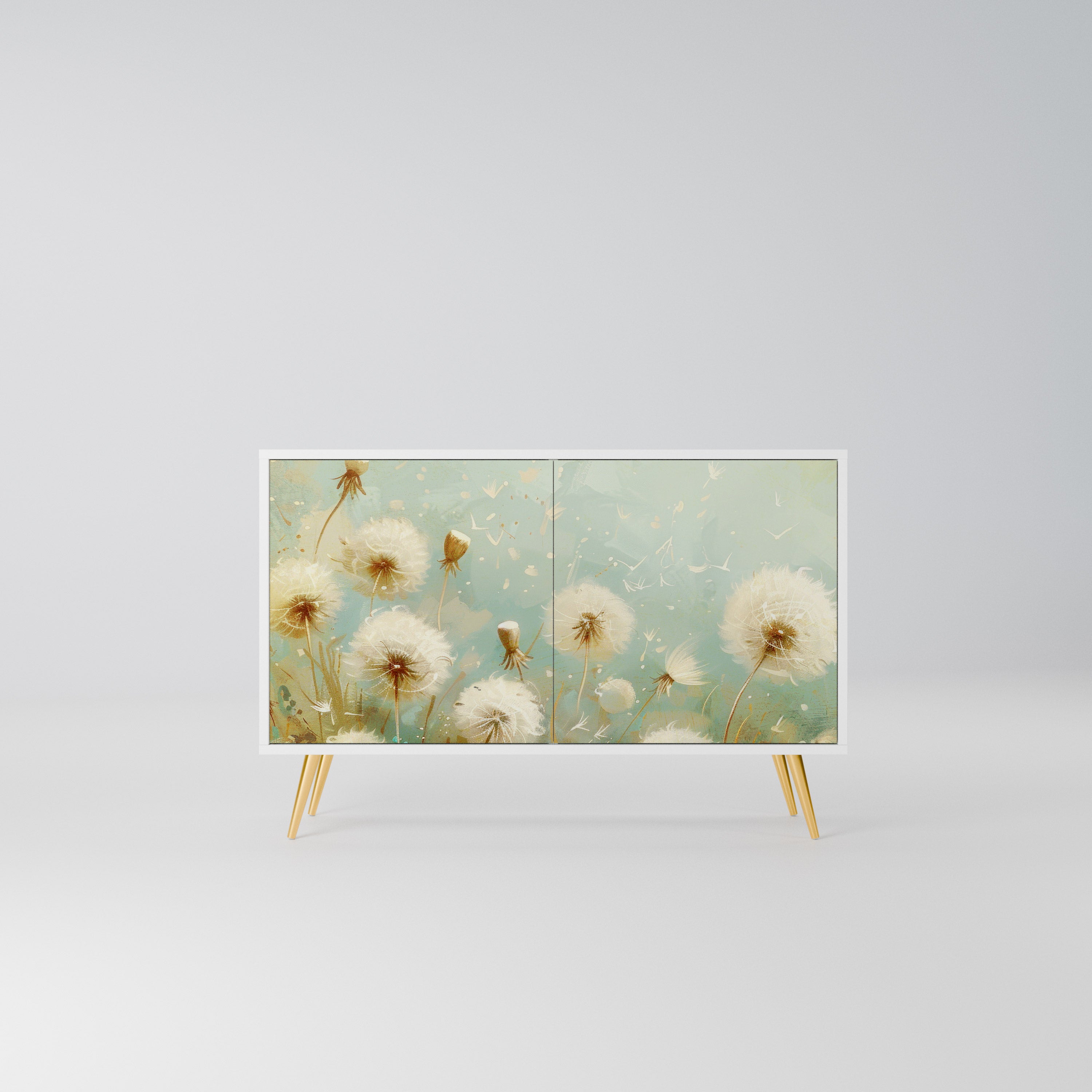 DREAMY MEADOW Komoda 2-drzwiowa korpus Biały