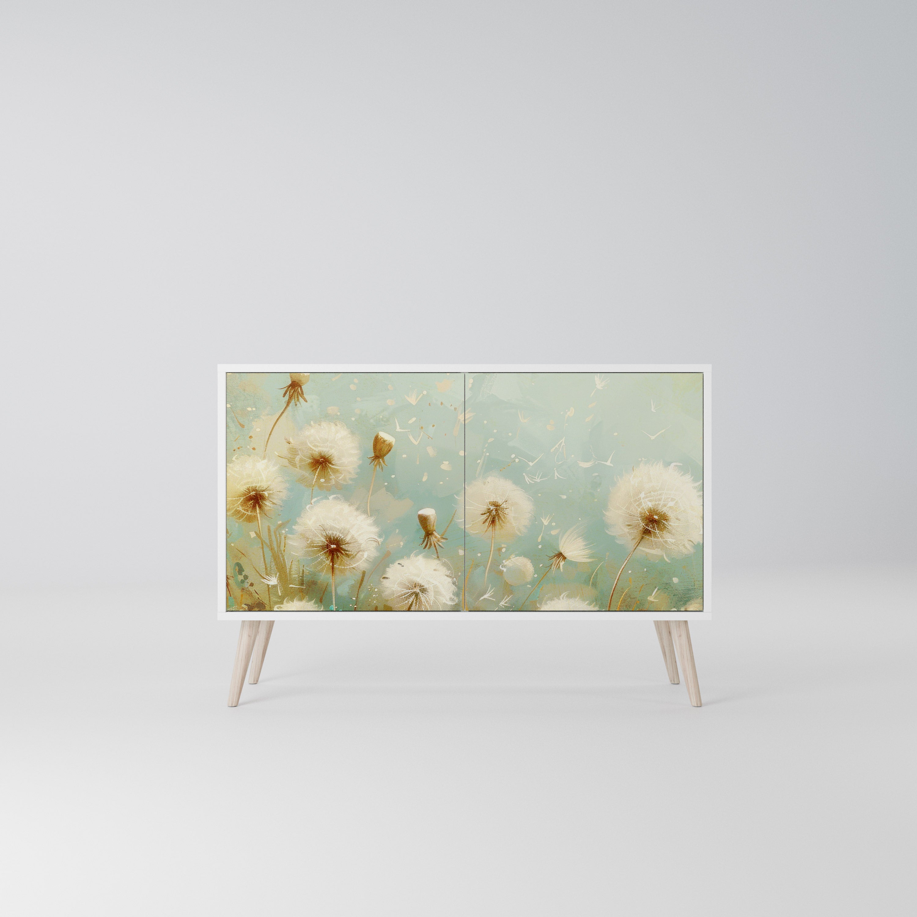 DREAMY MEADOW Komoda 2-drzwiowa korpus Biały