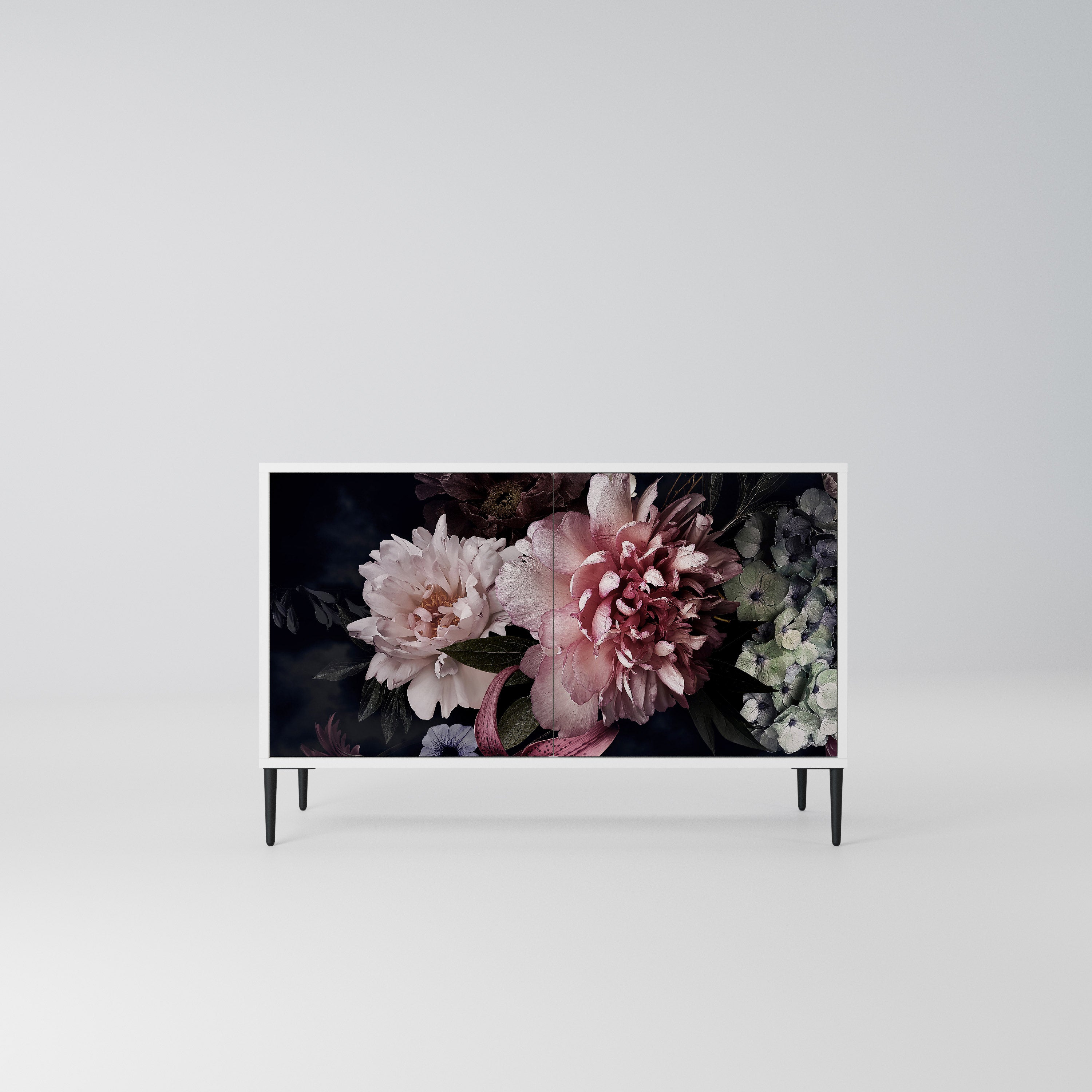 PURE BLOSSOM Komoda 2-drzwiowa korpus Biały